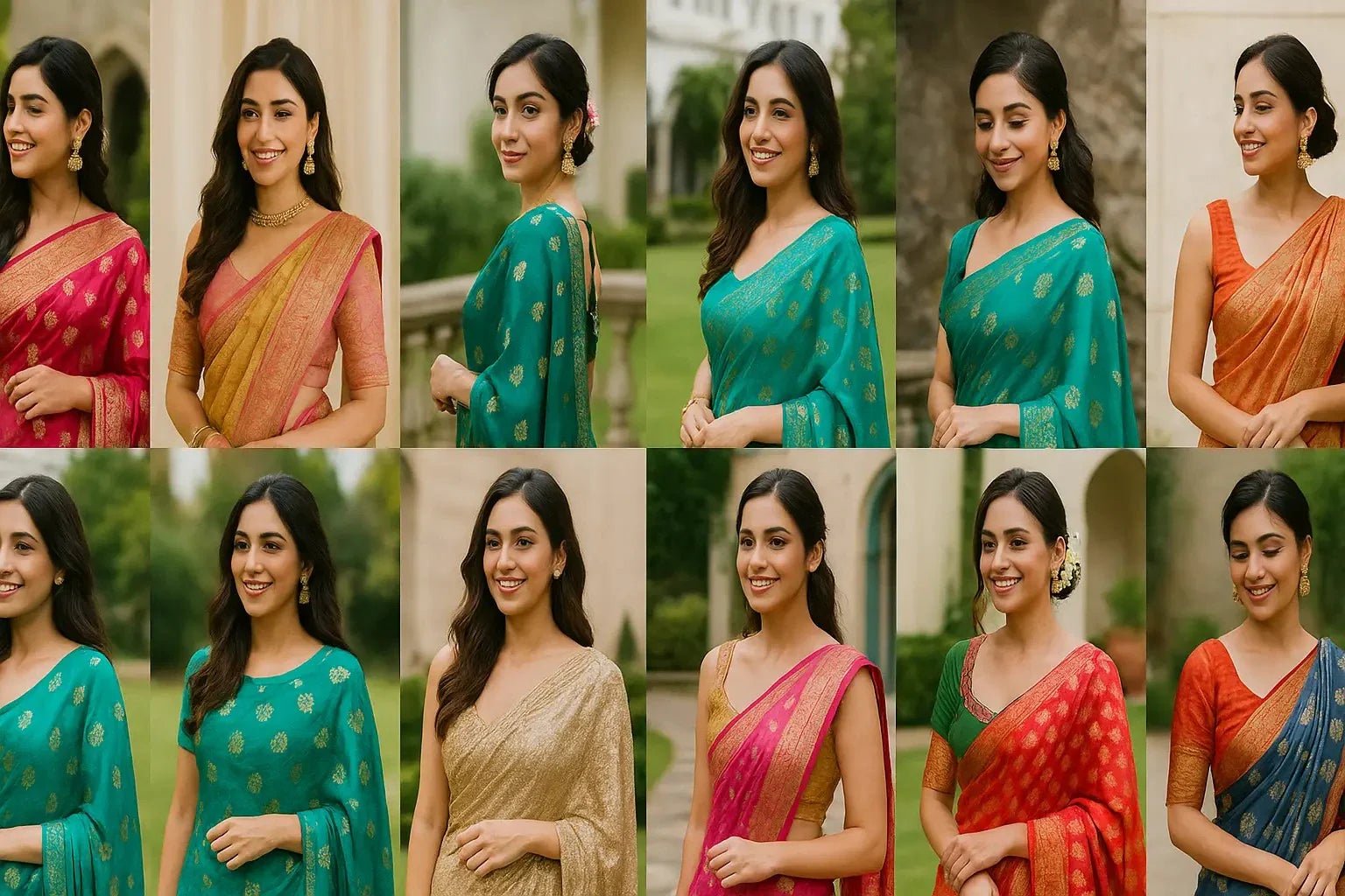 15 Gorgeous Saree Look Ideas for Your Best Friend's Wedding