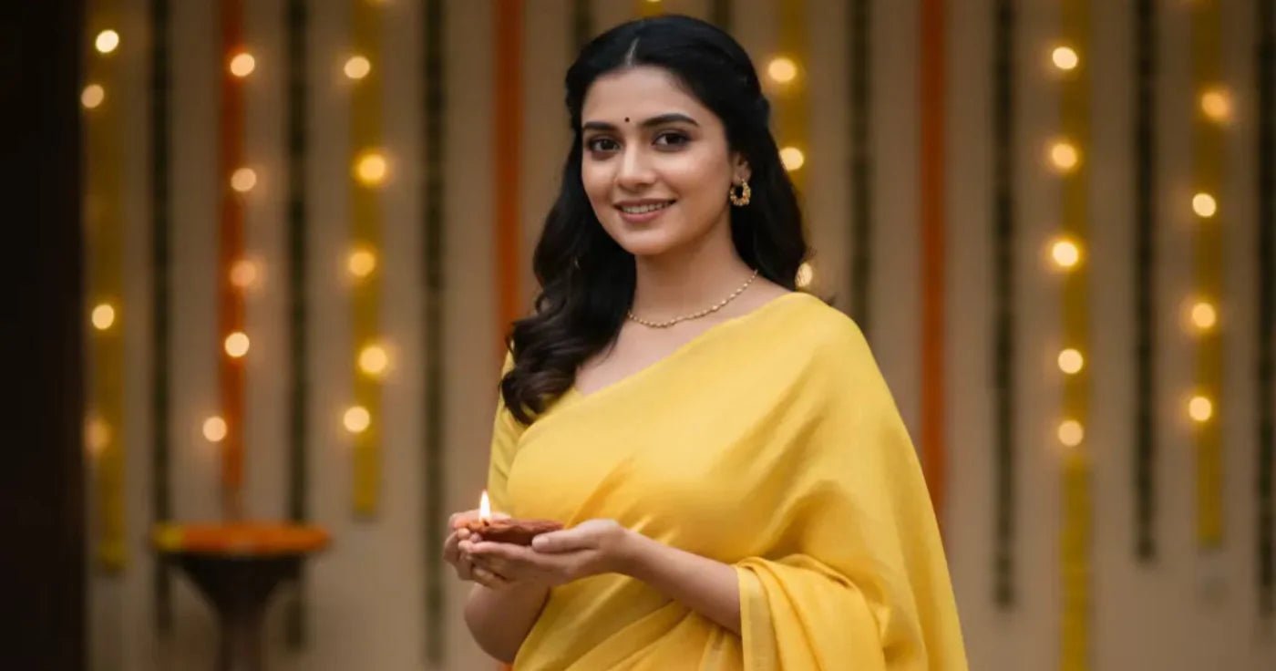 7 Bright Yellow Saree Looks to Light Up Your Festive Wardrobe.