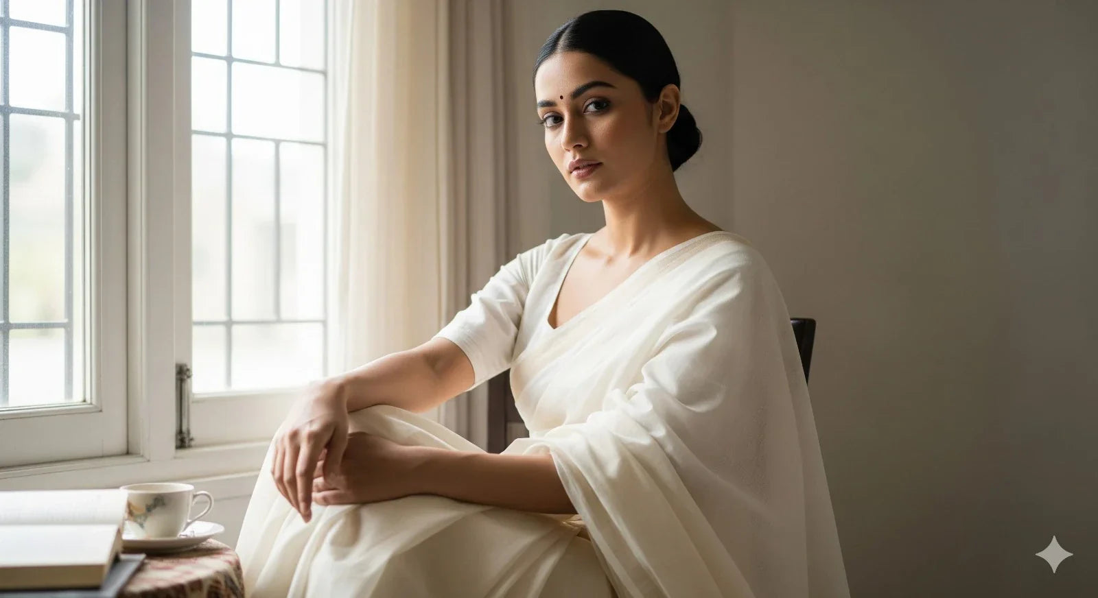 Simple White Sarees for Comfortable Daily Wear