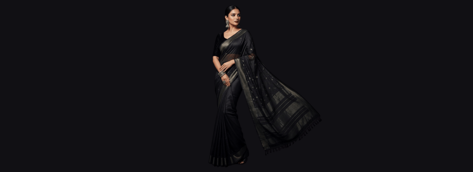 Best Fabrics for Black Sarees: Choose the Right Material for Every Occasion