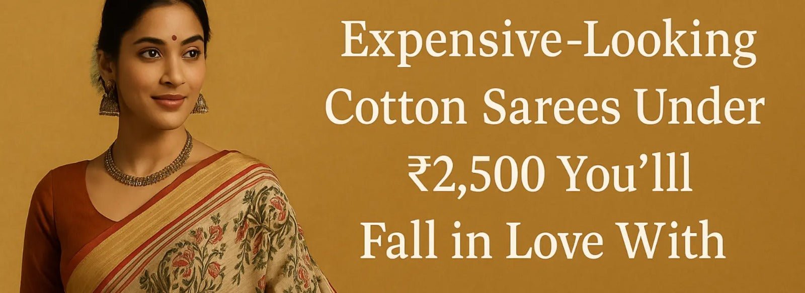 Expensive-Looking Cotton Sarees Under ₹2,500 You'll Fall in Love With