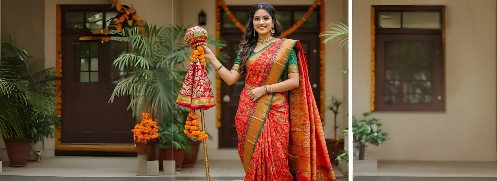 How to Style a Maharashtrian Nauvari Saree for Gudi Padwa 2025.
