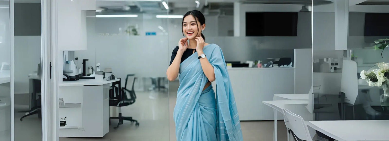 Office Chic on a Budget: Affordable Sarees Online for the Modern Woman