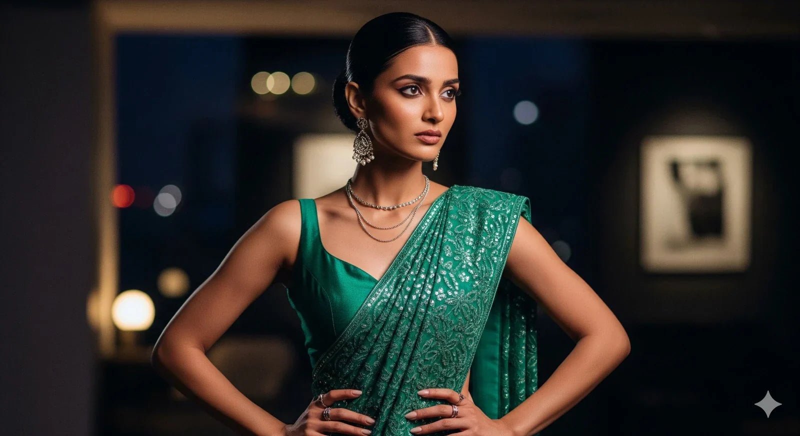 Saree Party Wear Looks That Steal the Spotlight.