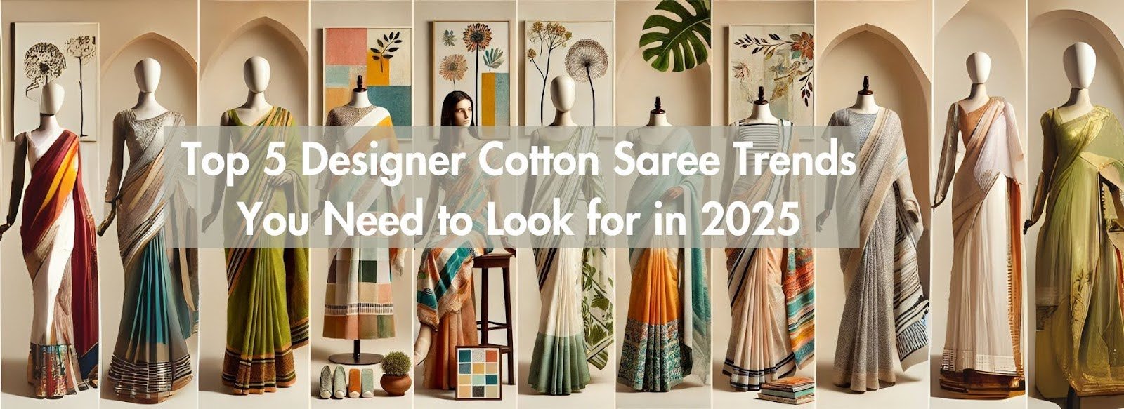 Top 5 Designer Cotton Saree Trends You Need to Look for in 2025.