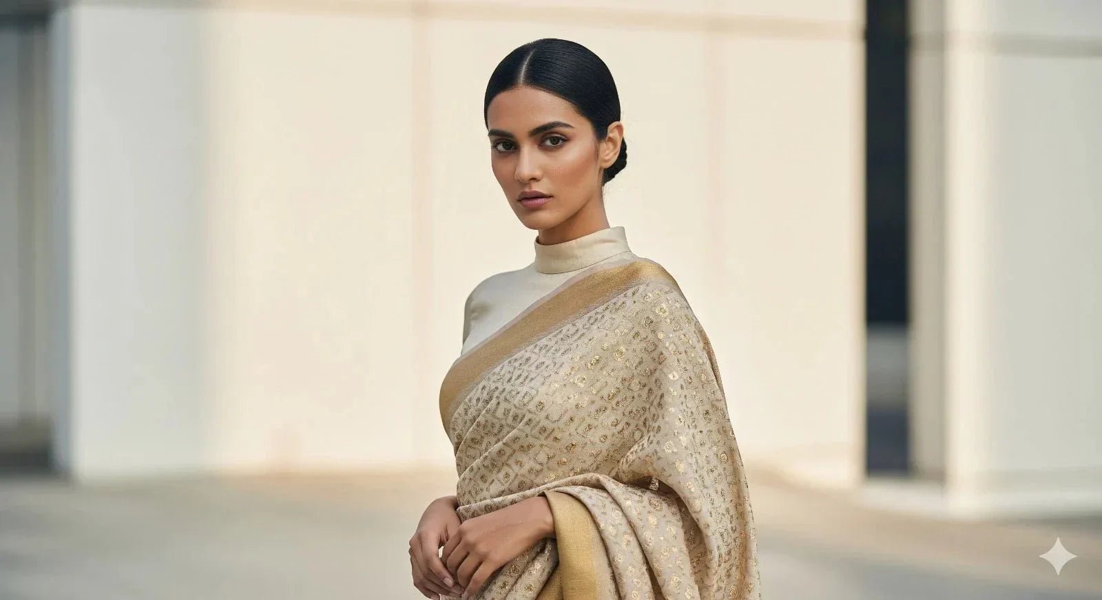 Wear Your Sarees with Trending High-Neck Blouses