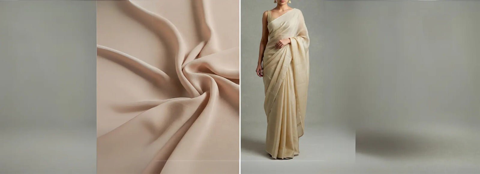 What is the Difference Between a Chiffon and an Organza Saree?