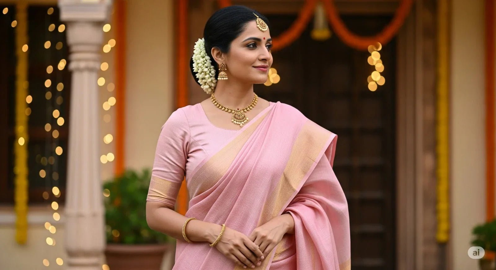 Why Linen Sarees Deserve a Spot in Your Festive Wardrobe