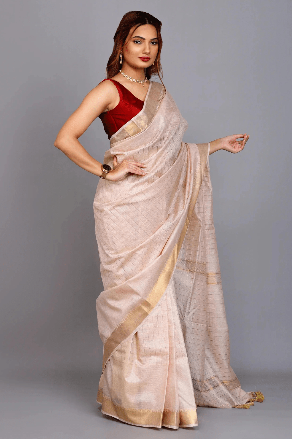 OLIVIA | Kota Silk | Indidha Saree