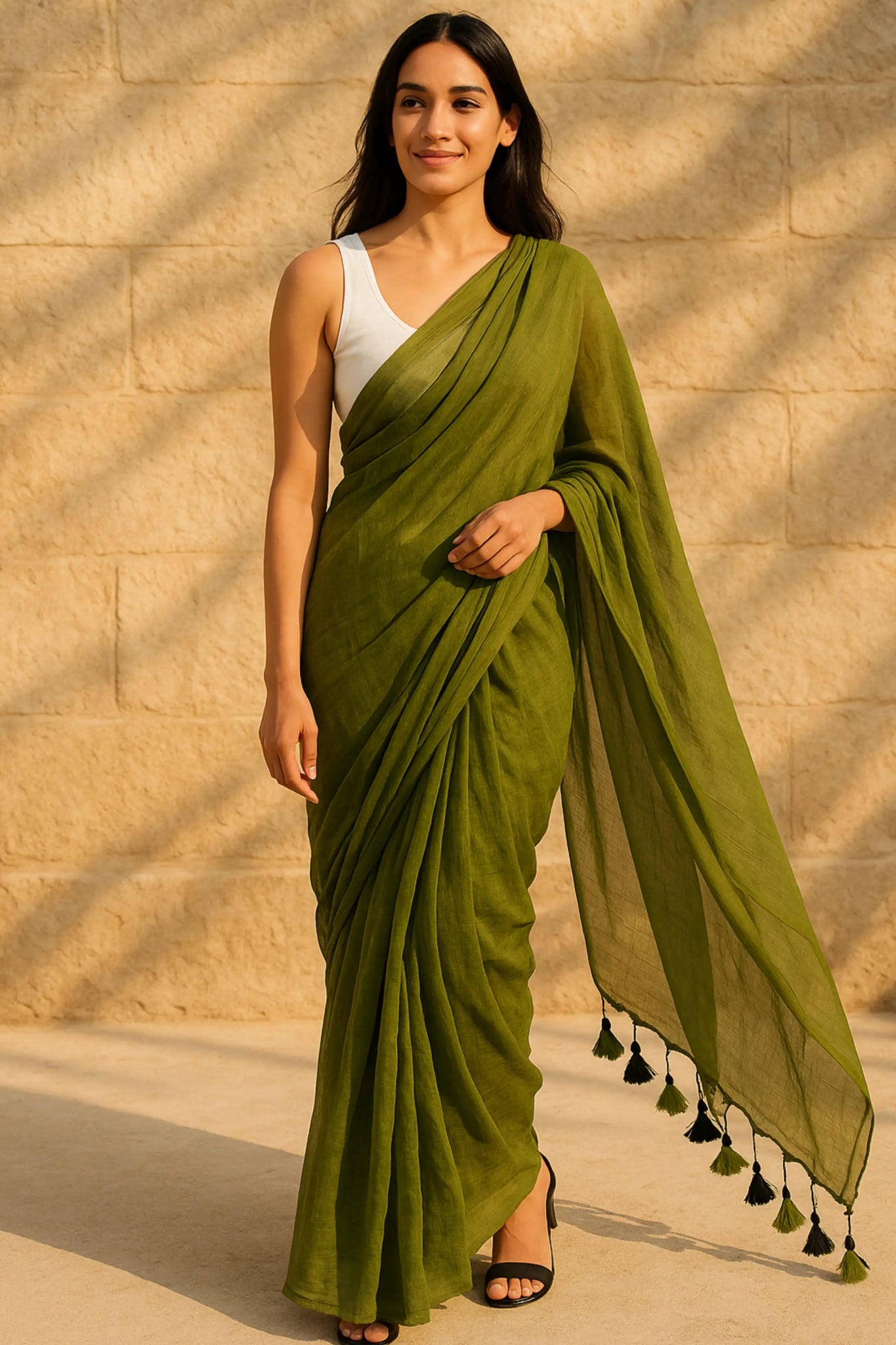 ANANYA | Mul Cotton | Indidha Saree