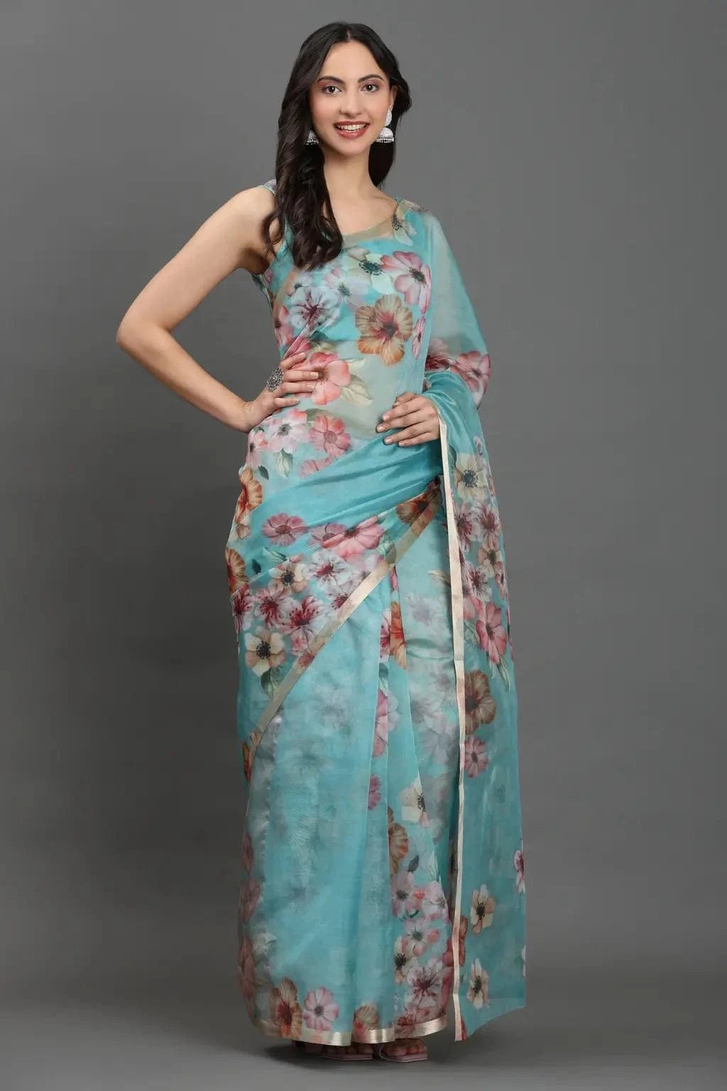 TULIP | Organza | Indidha Saree