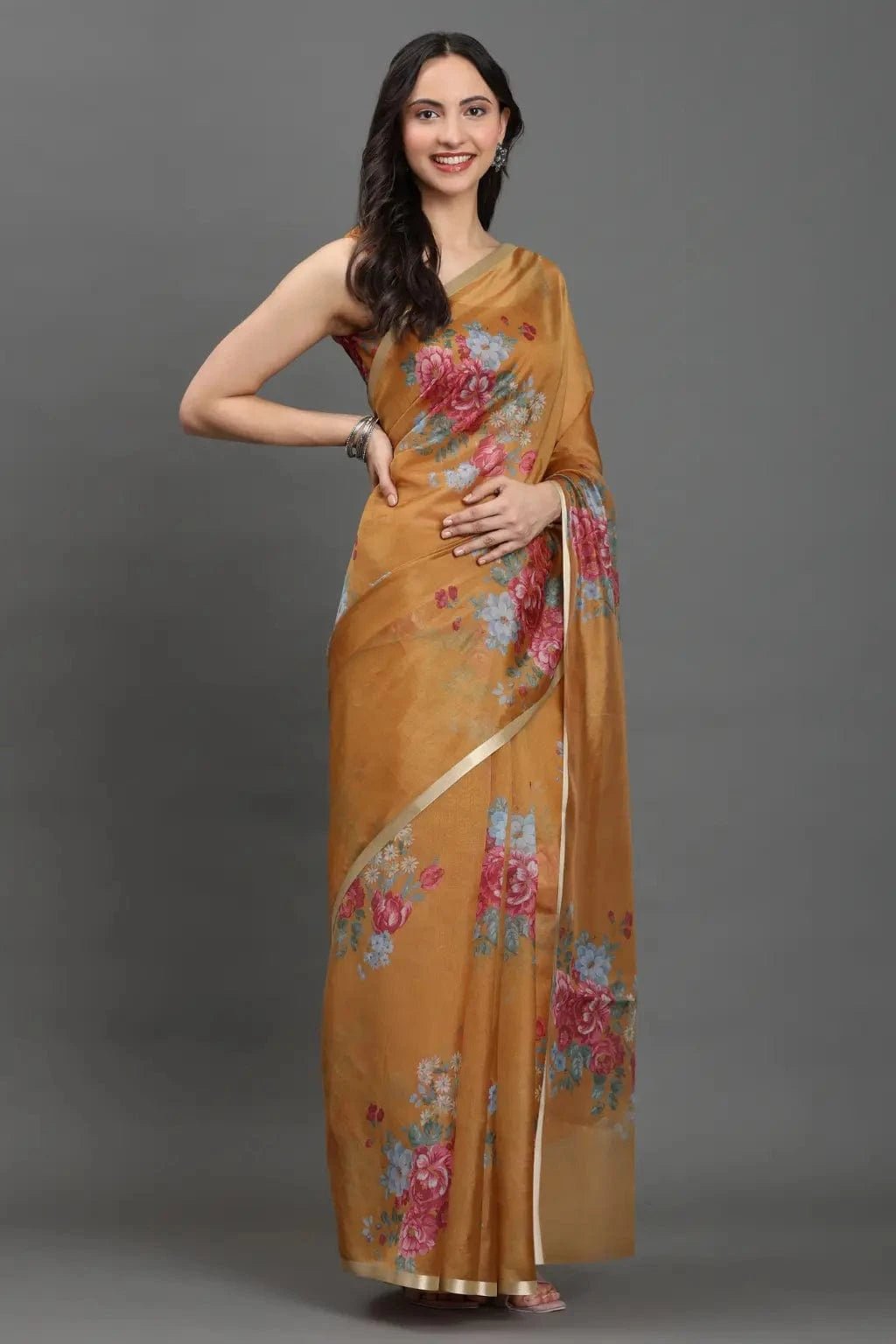 BAJO | Organza | Indidha Saree