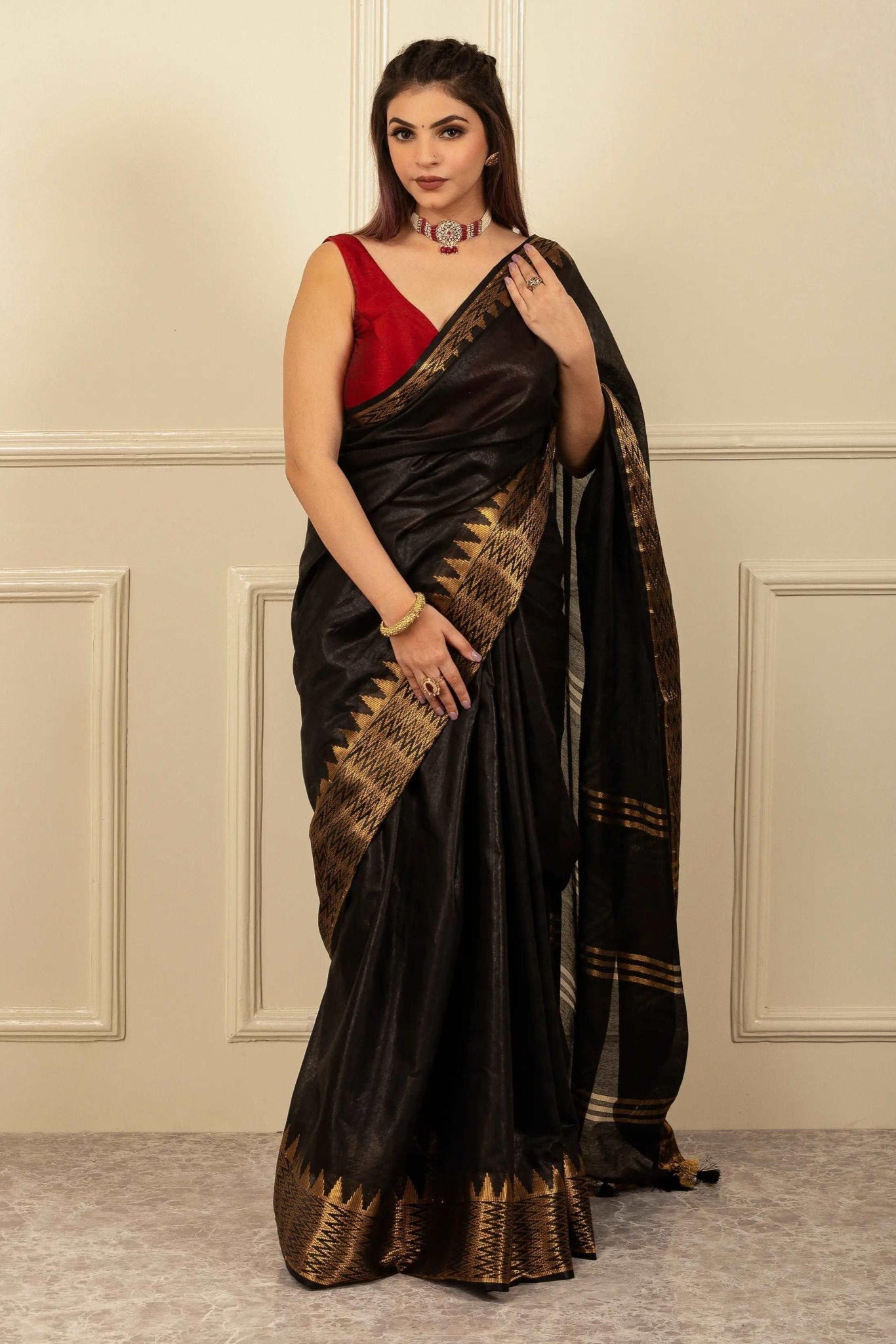 BLACK JEWEL | Kota Silk | Indidha Saree