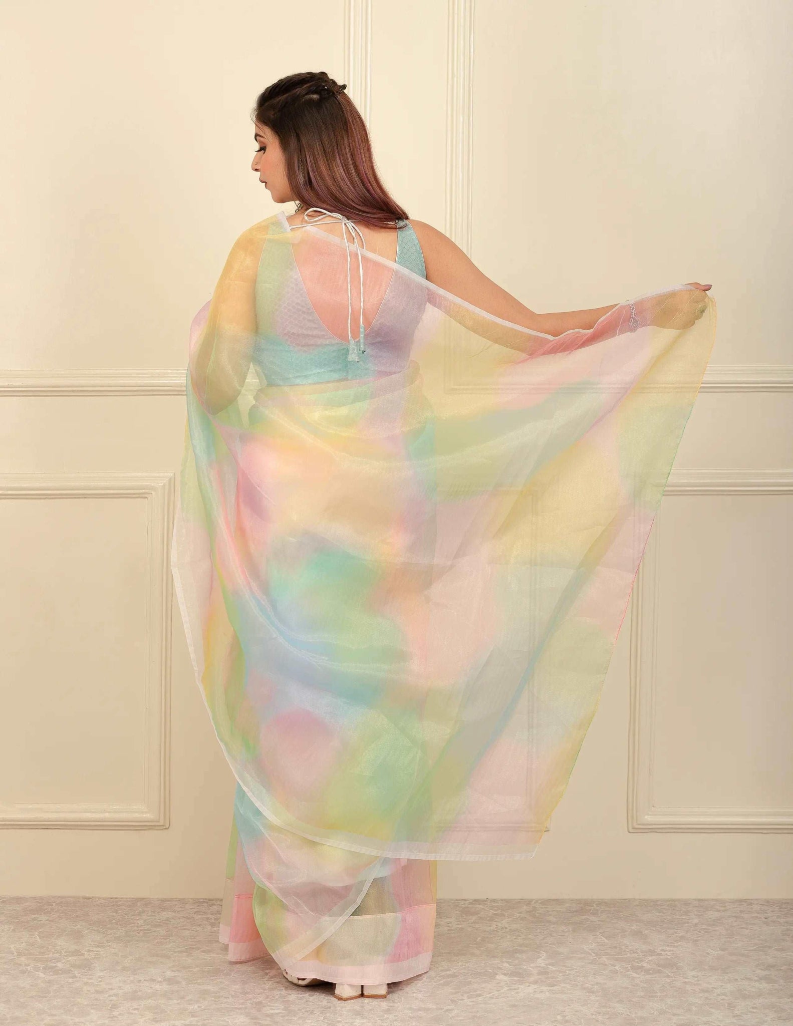 CRESCENT | Organza | Indidha Saree