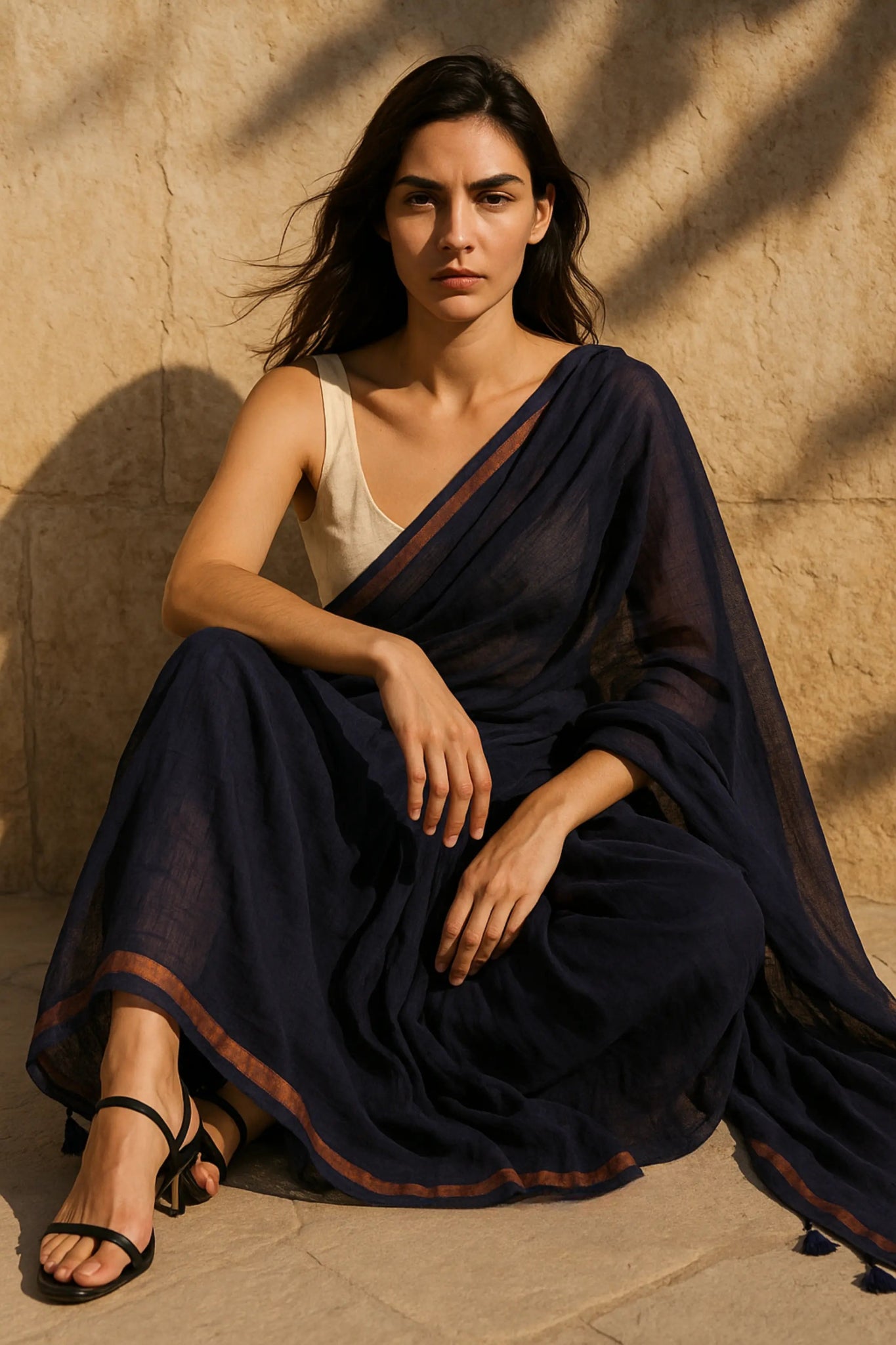 AAH | Mul Cotton | Indidha Saree