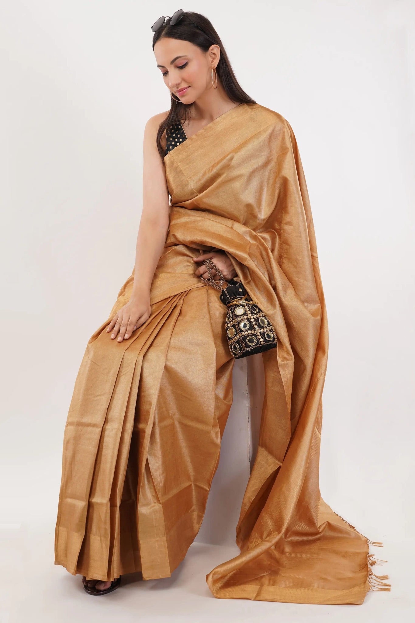 ALINGAN | Pure Chanderi Silk | Indidha Saree