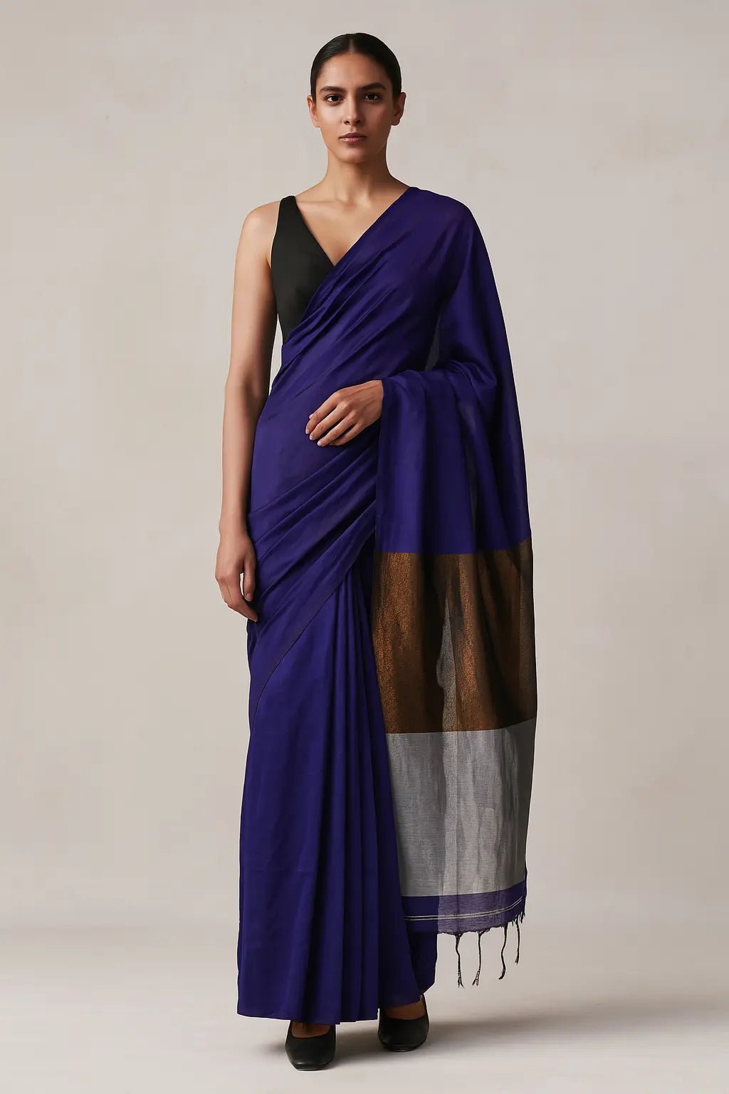 AZURE | Cotton | Indidha Saree