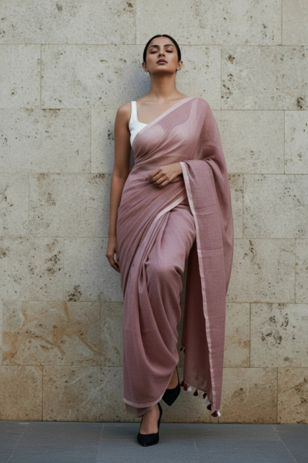 BITE THE DUST | Mul Cotton | Indidha Saree