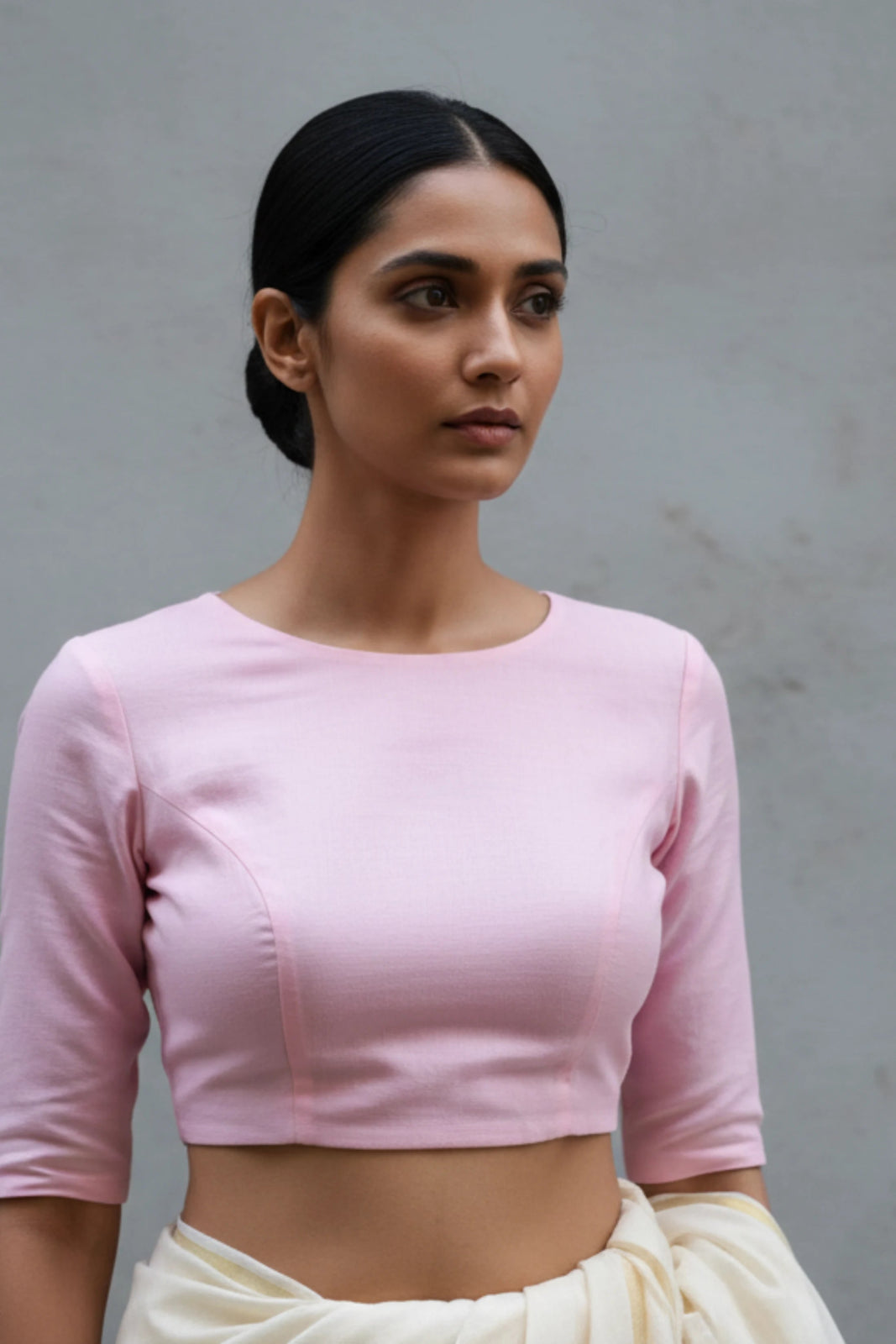 Blush Root | Mul Cotton | Blouse Fabric