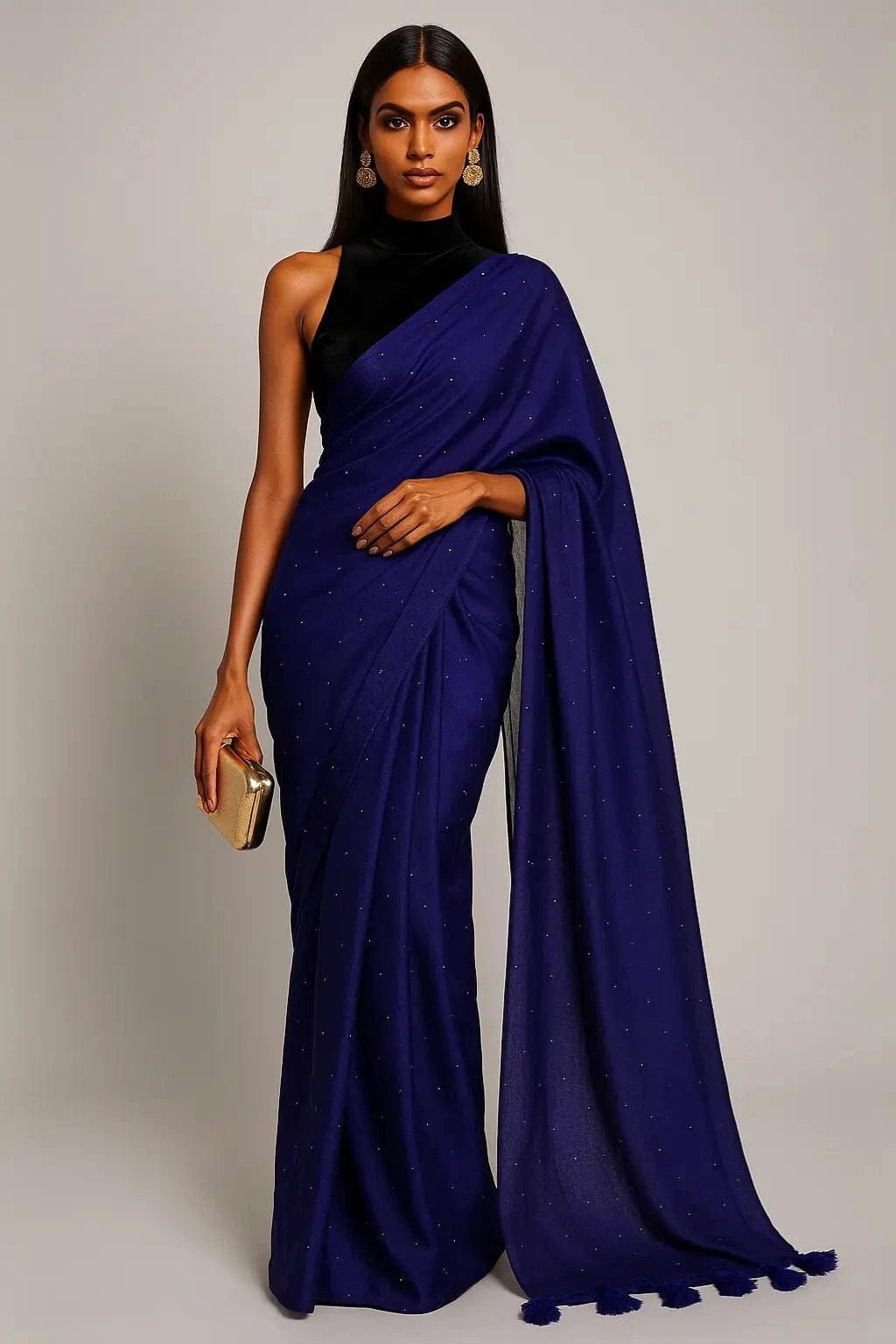 CELESTIAL BLUE | Cotton | Indidha Saree