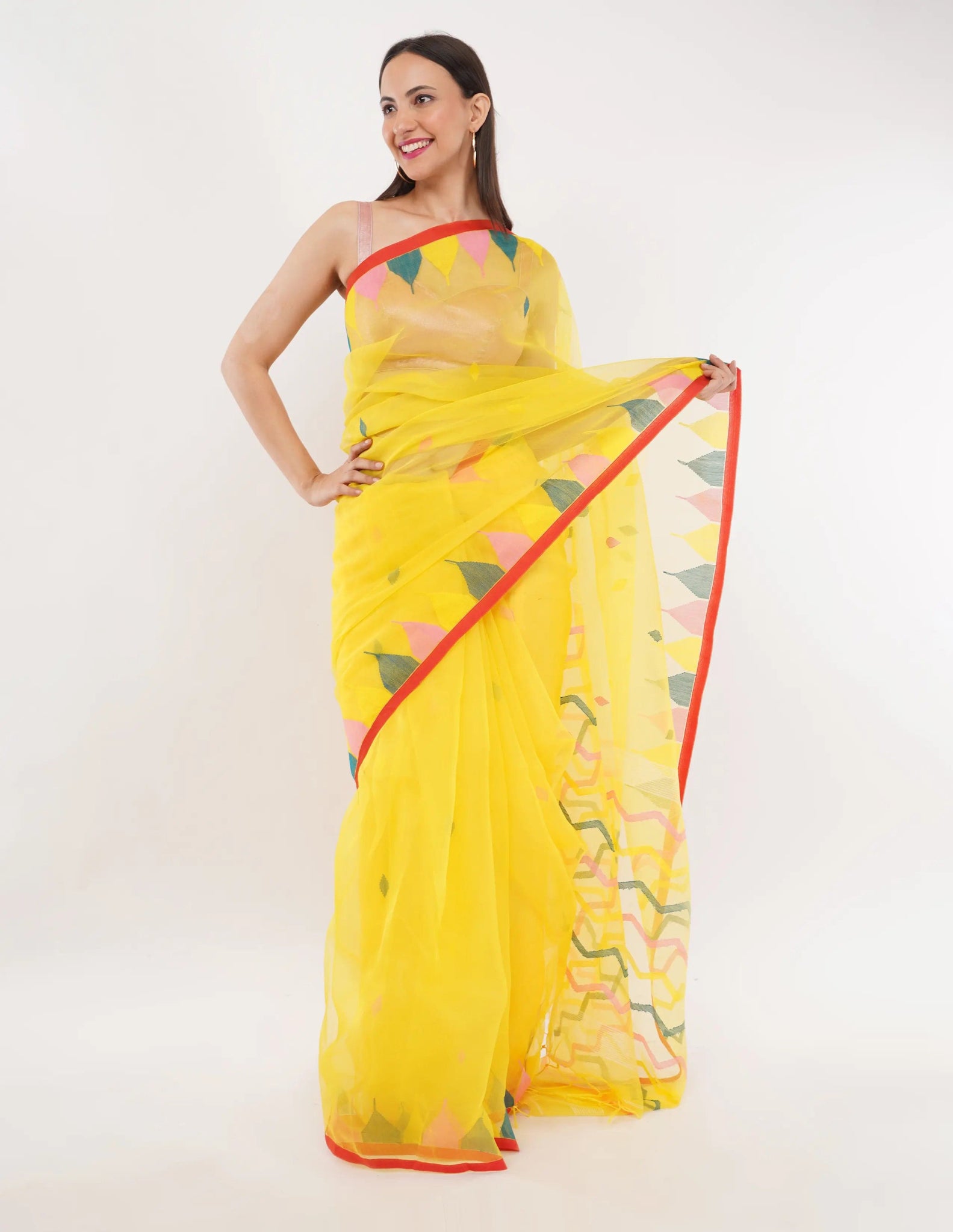 CHUMAUN | Handloom Silk | Indidha Saree