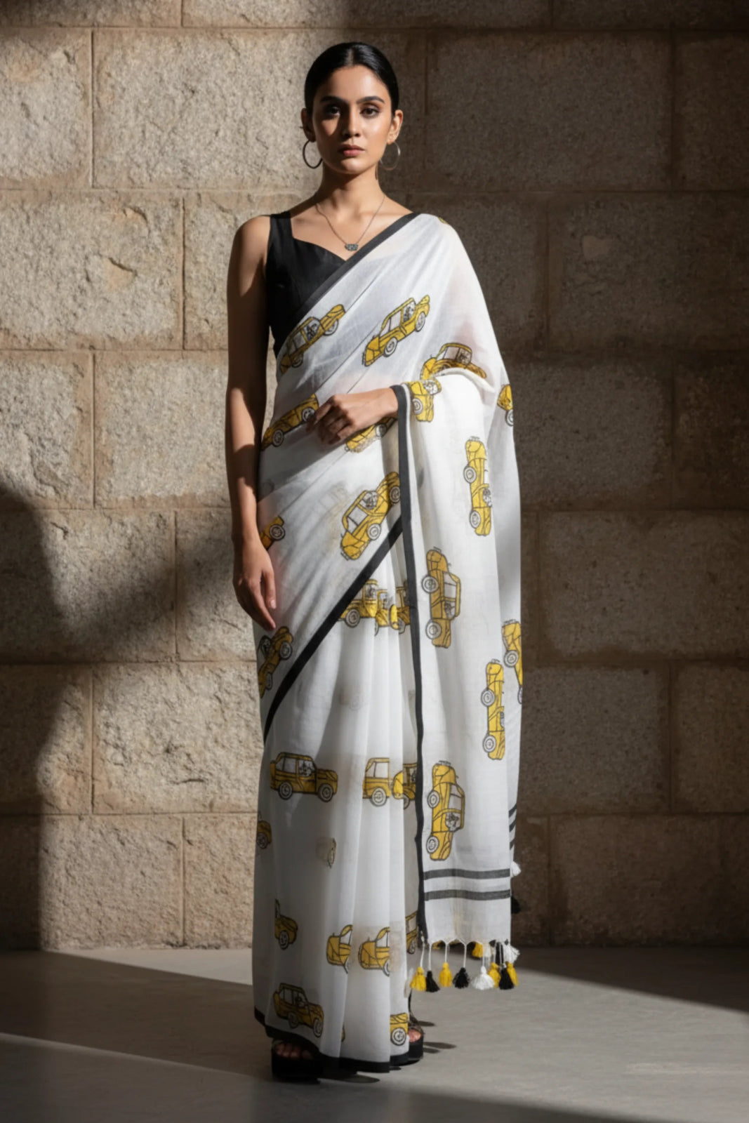 City Ride | Mul Cotton | Indidha Saree