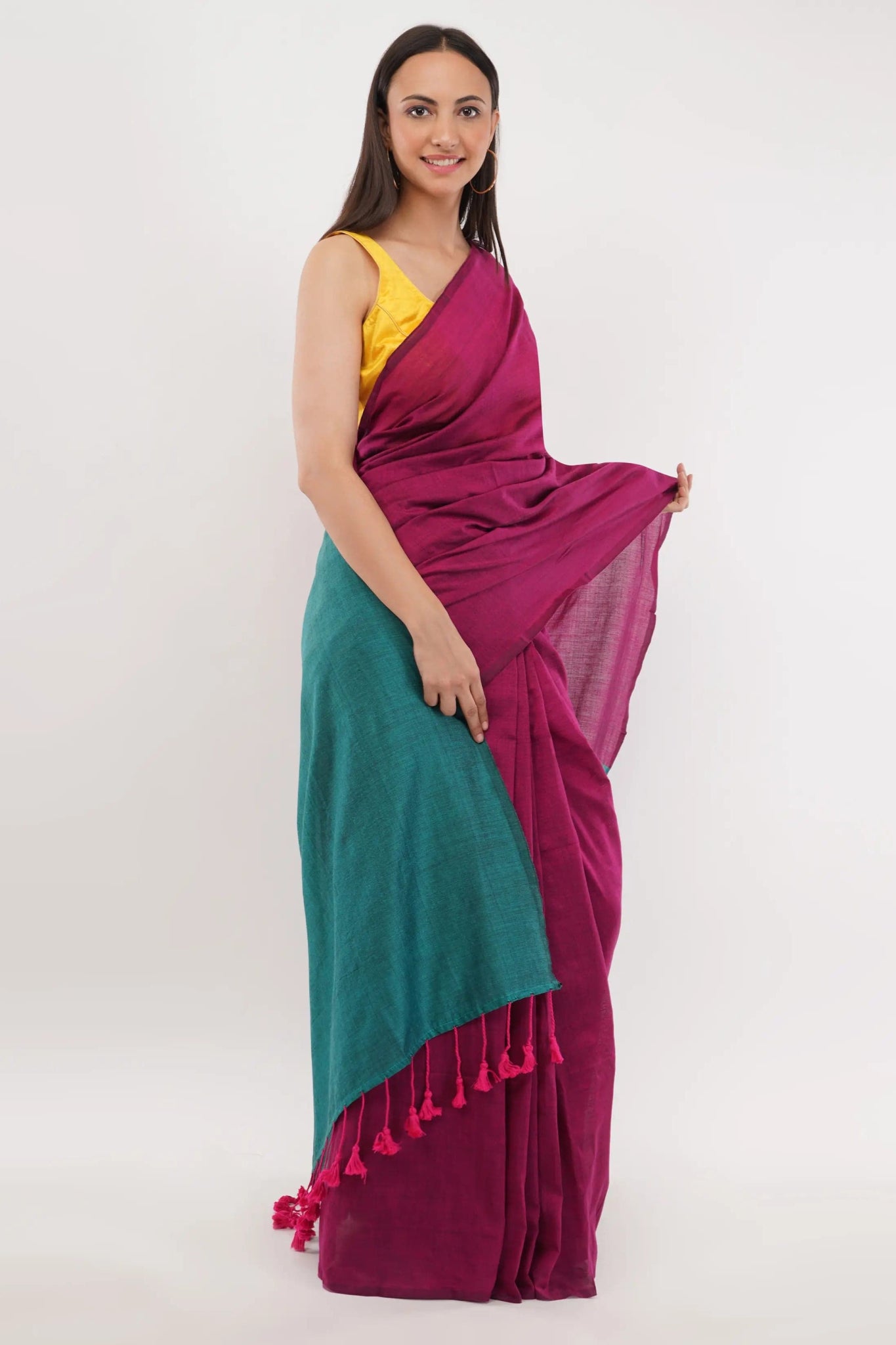 DESERT ROSE | Cotton | Indidha Saree