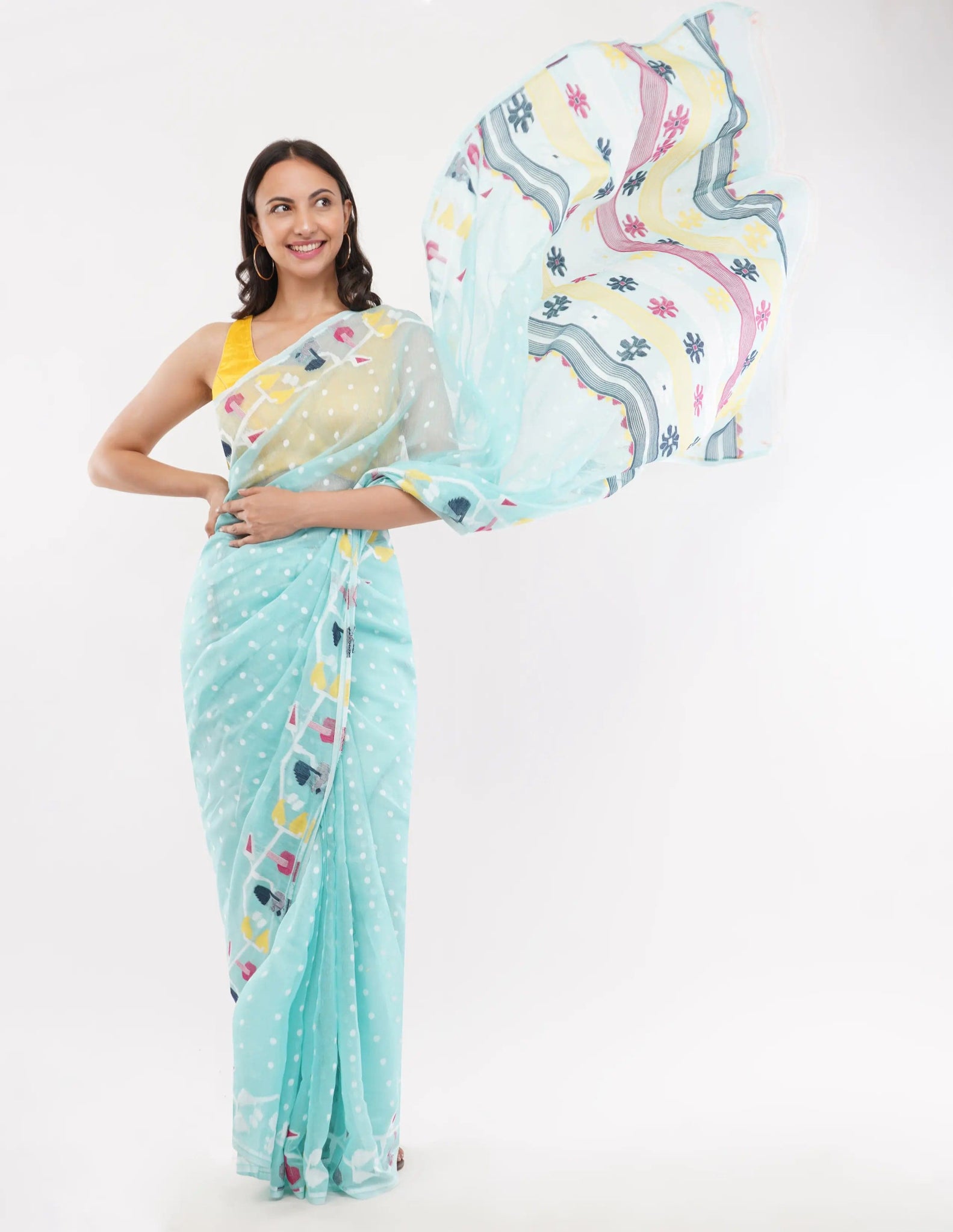 ENCHANTED WEAVE | Pure Cotton | Indidha Saree