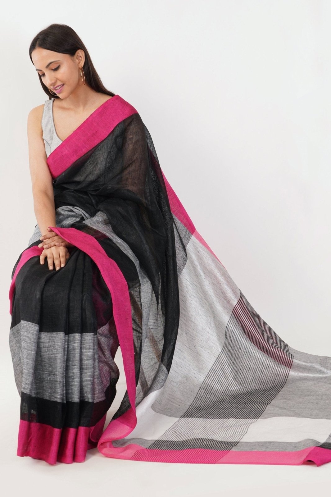 ETHERNAL ESSENCE | Linen by Linen | Indidha Saree