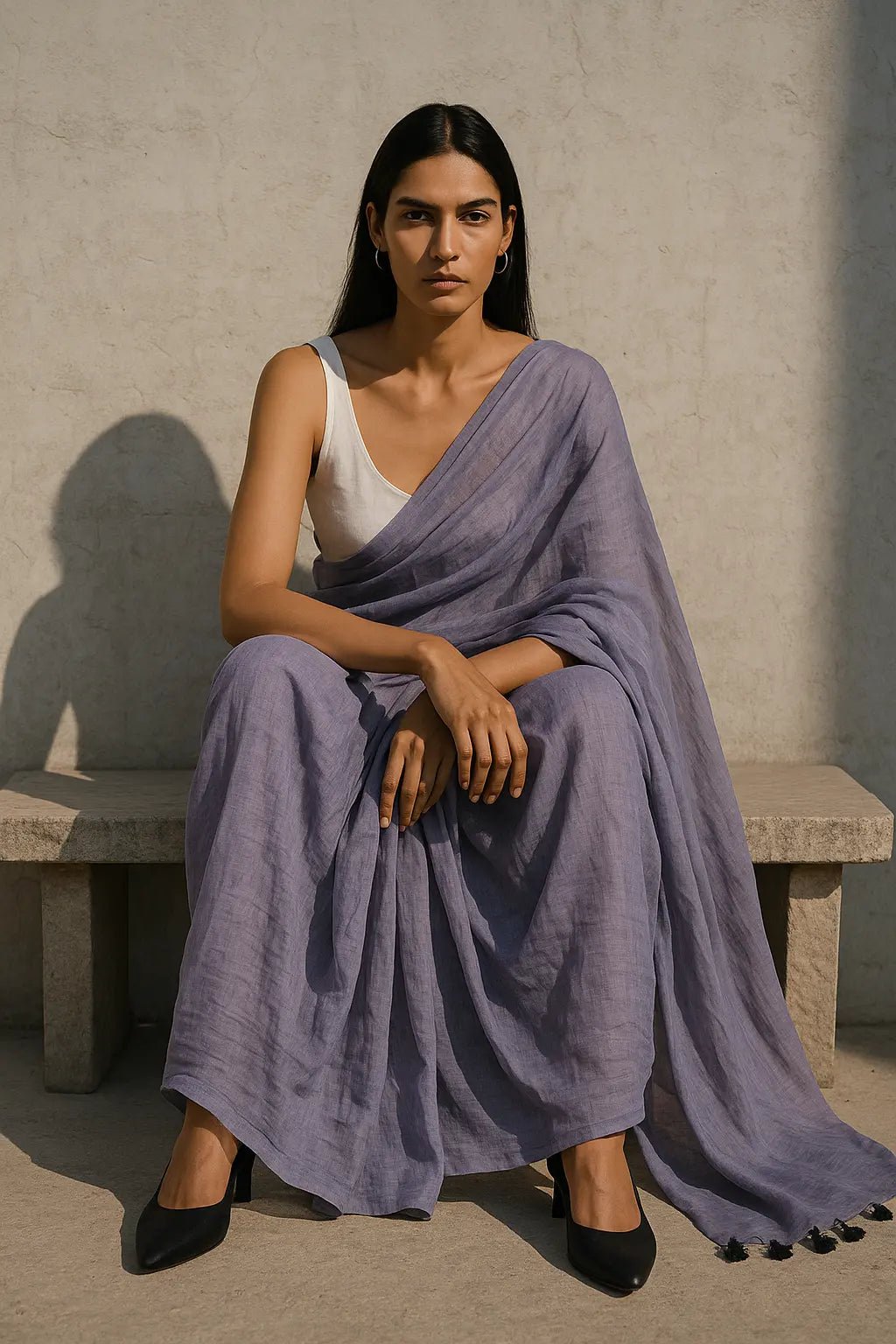 KIRDAAR | Mul Cotton | Indidha Saree