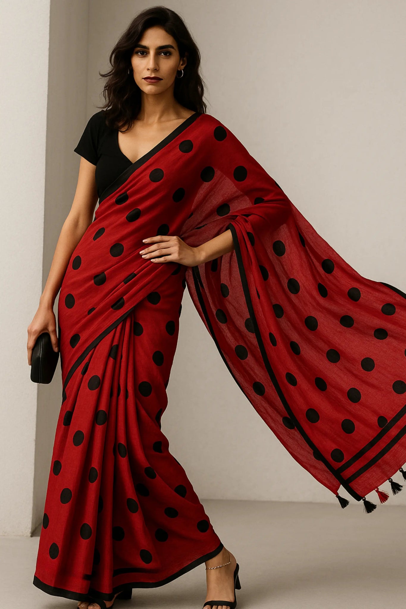 MASHUQA | Mul Cotton | Indidha Saree