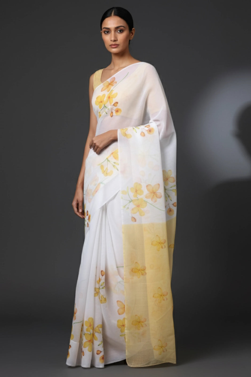 MUSTARD MUSIC | Organza | Indidha Saree