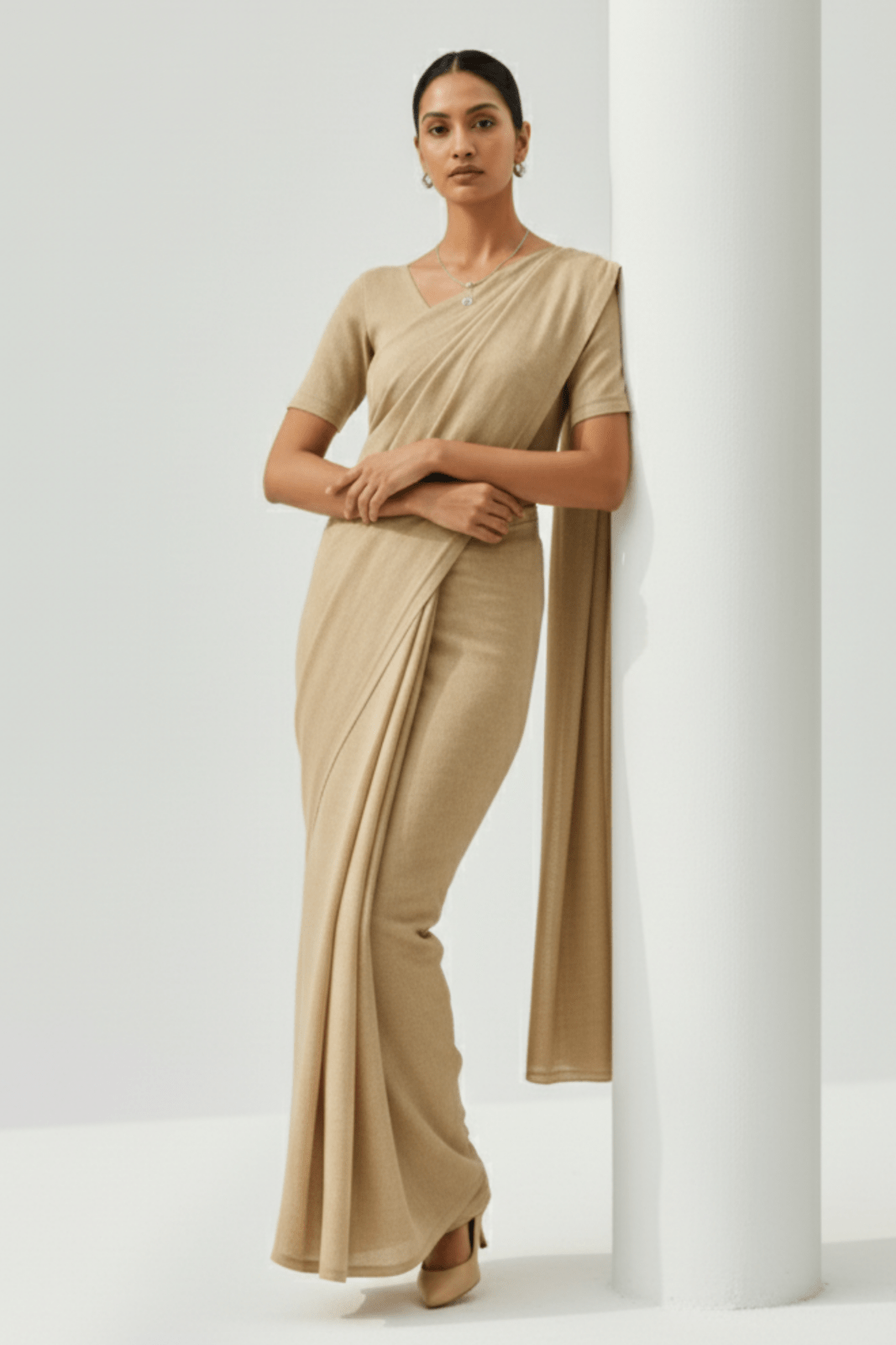 Oatline | Pure Cotton | Indidha Saree
