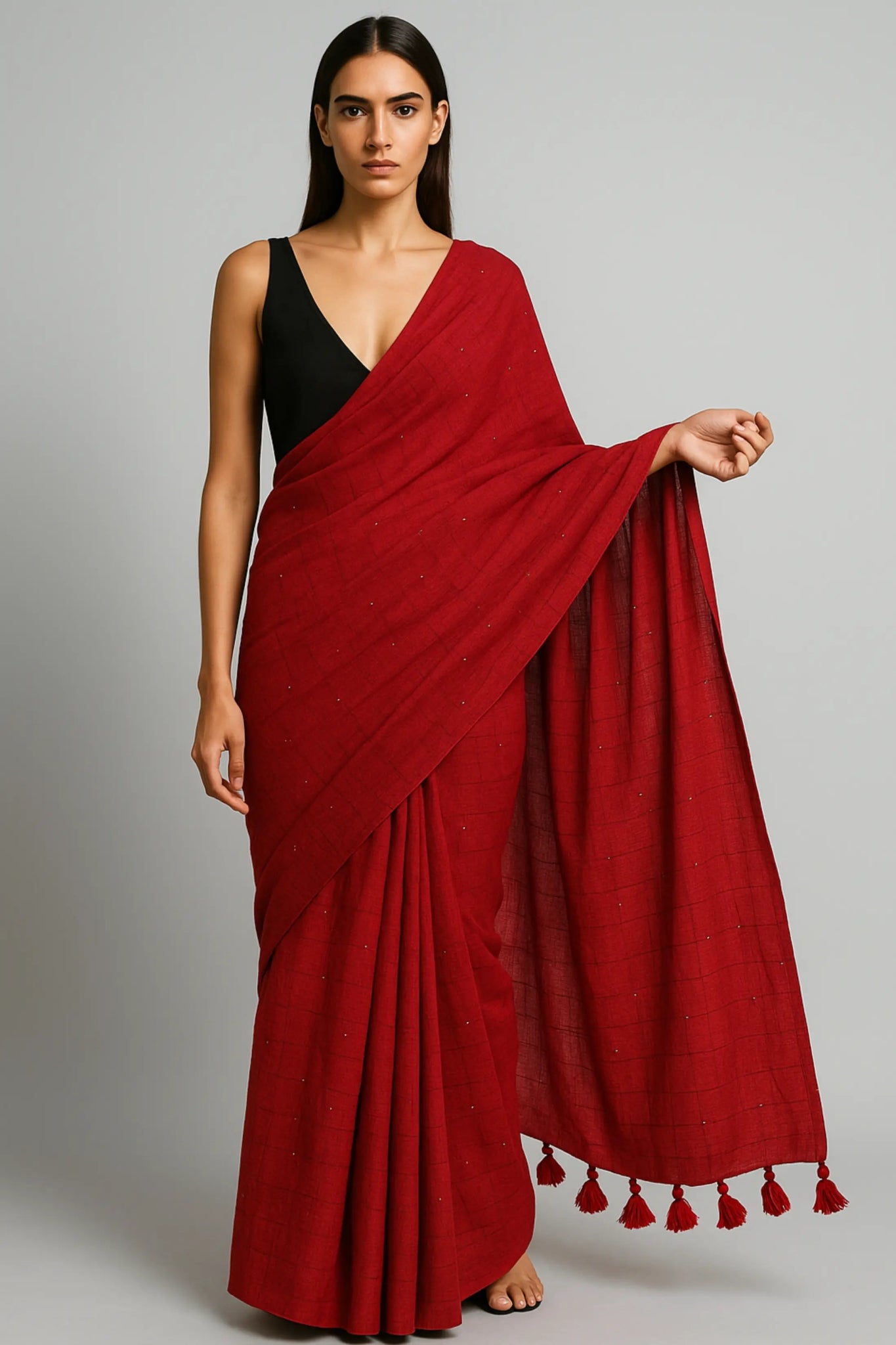 PALASH KE PHOOL | Cotton | Indidha Saree