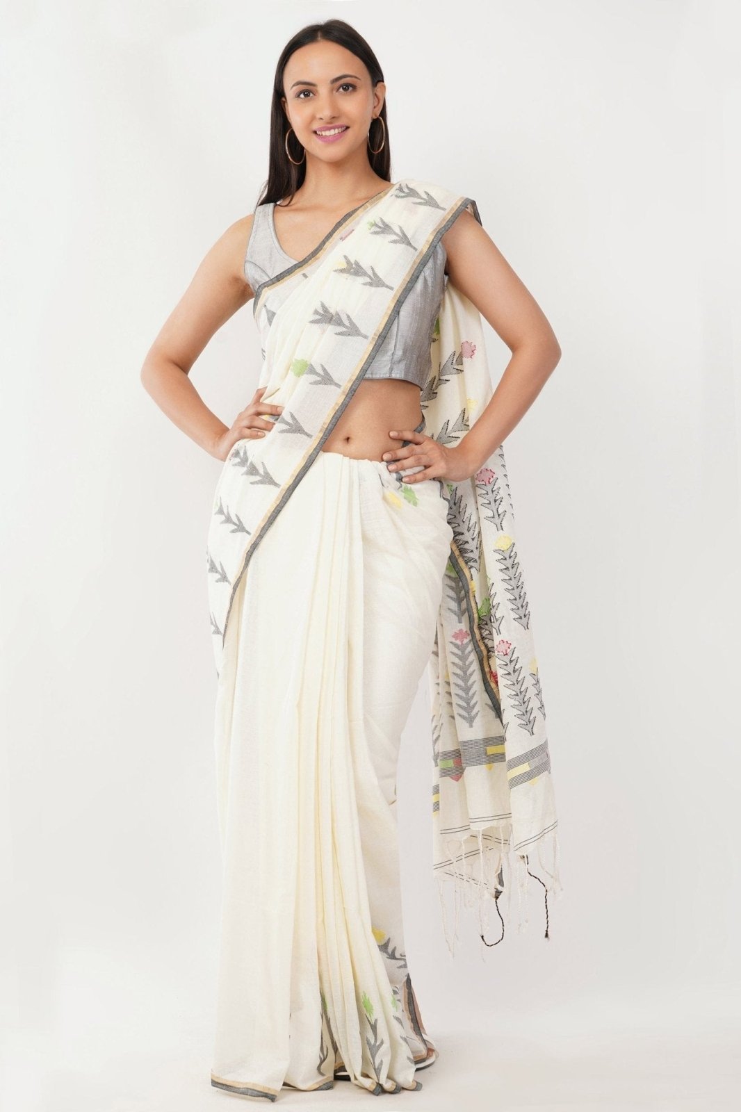 PASTEL CALM | Pure Cotton | Indidha Saree
