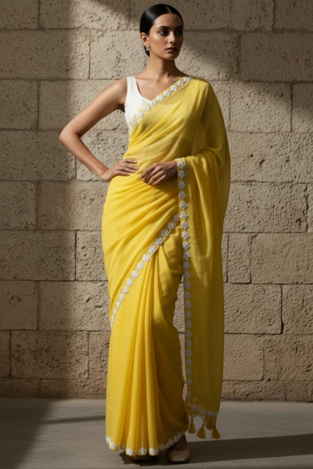 PEHLI KIRAN | Mul Cotton | Indidha Saree