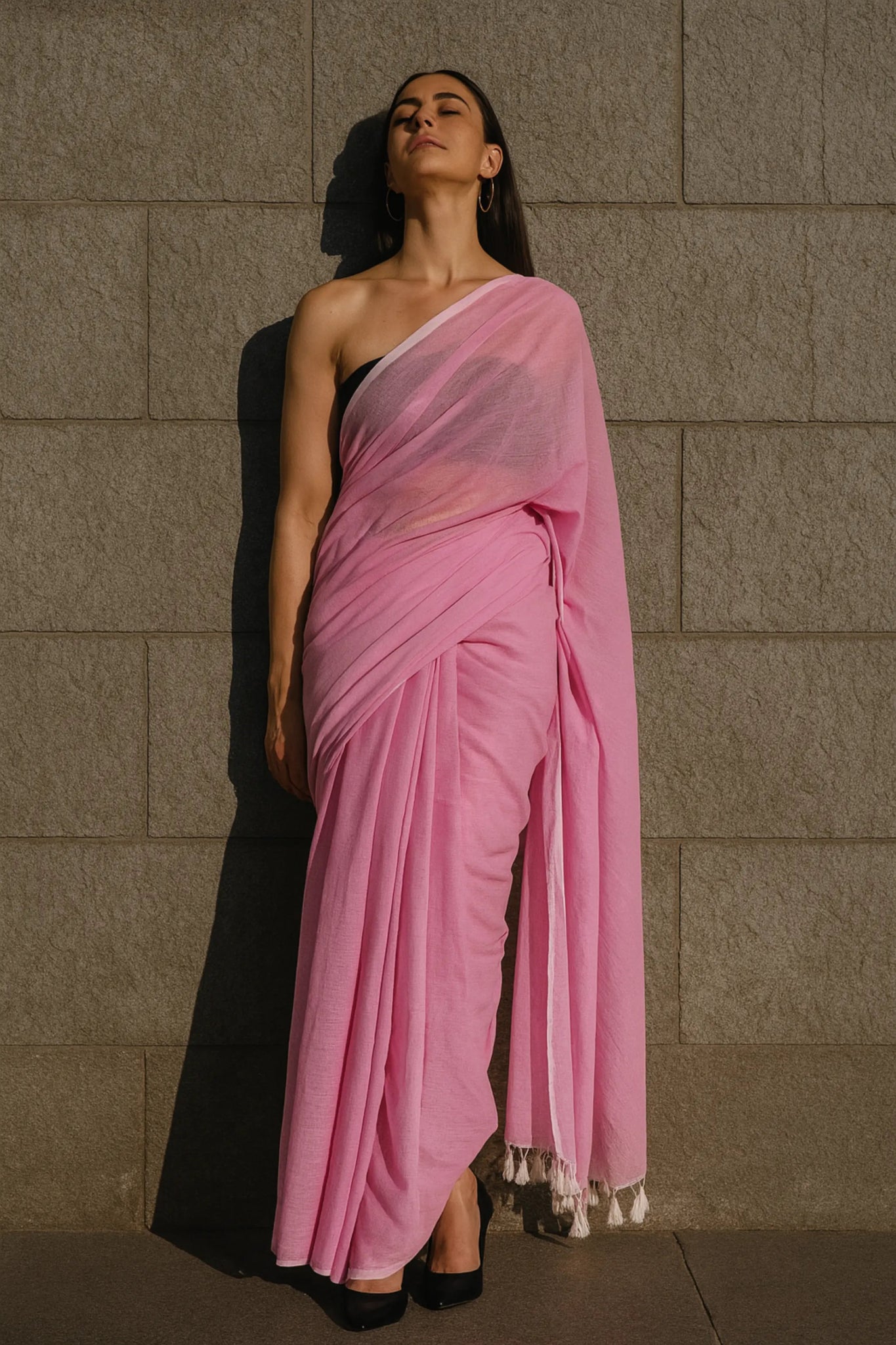 PETAL KISS | Mul Cotton | Indidha Saree