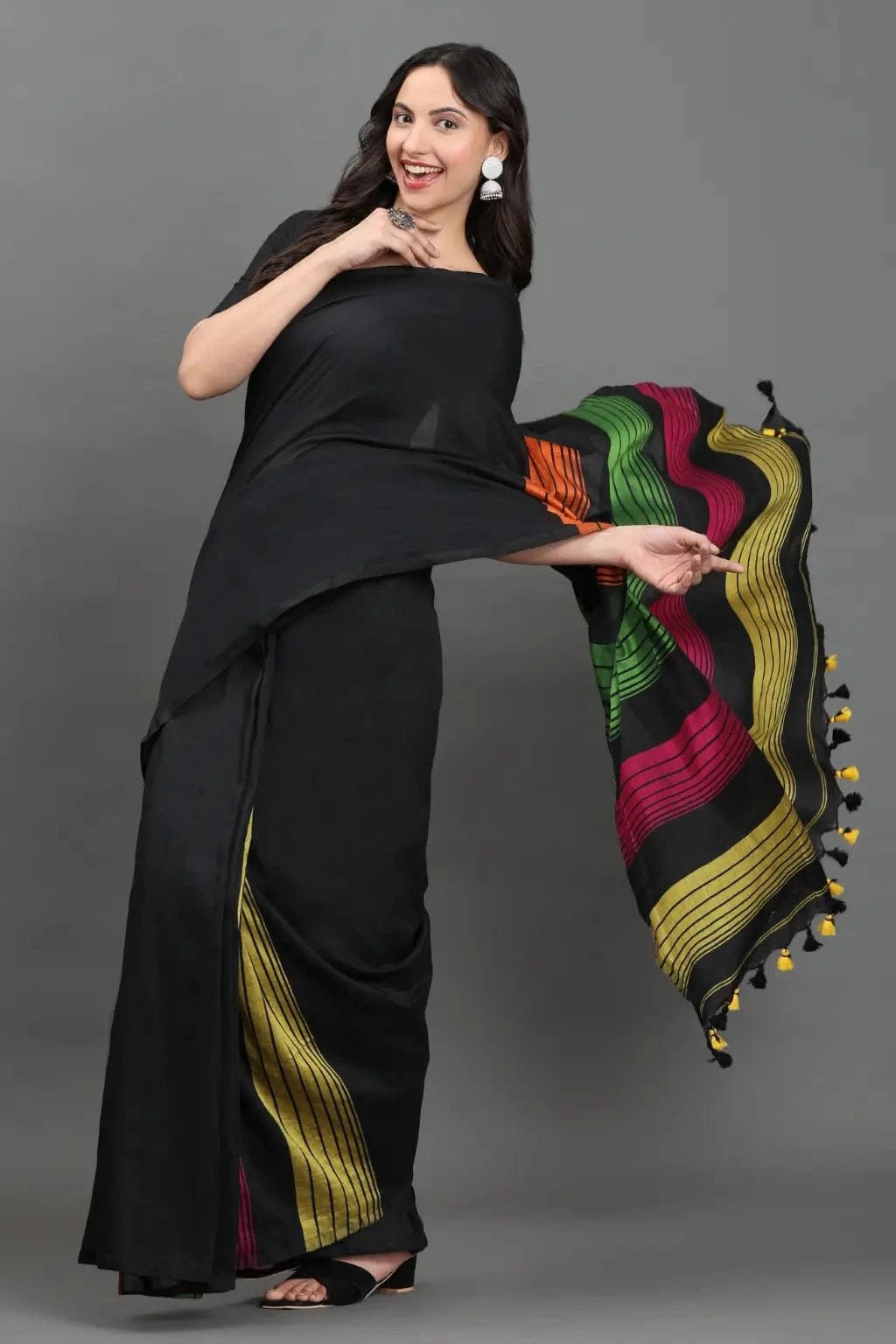 RangRaagini | Pure Cotton | Indidha Saree