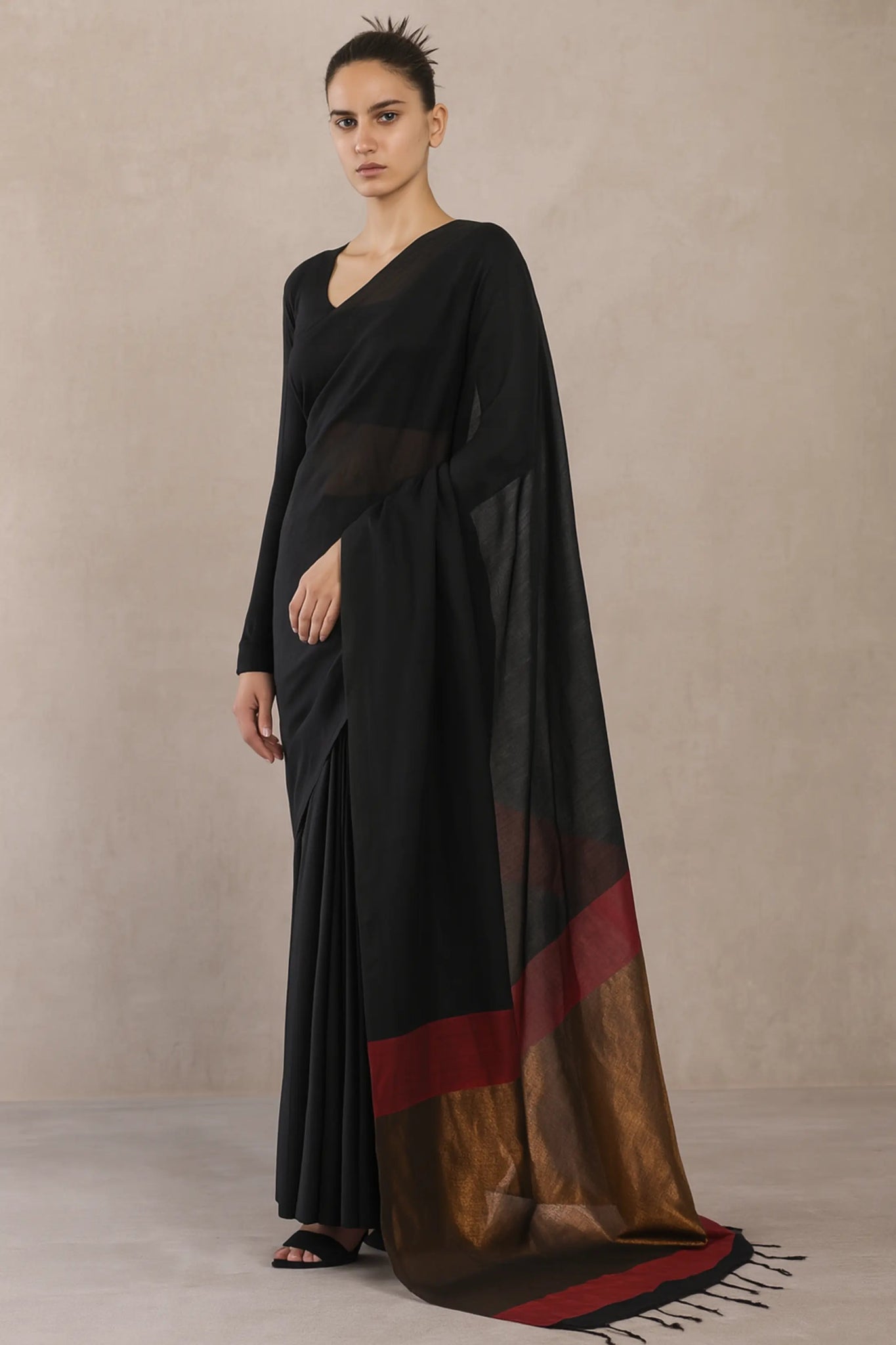 RAVISHING ROYALITY | Mul Cotton | Indidha Saree