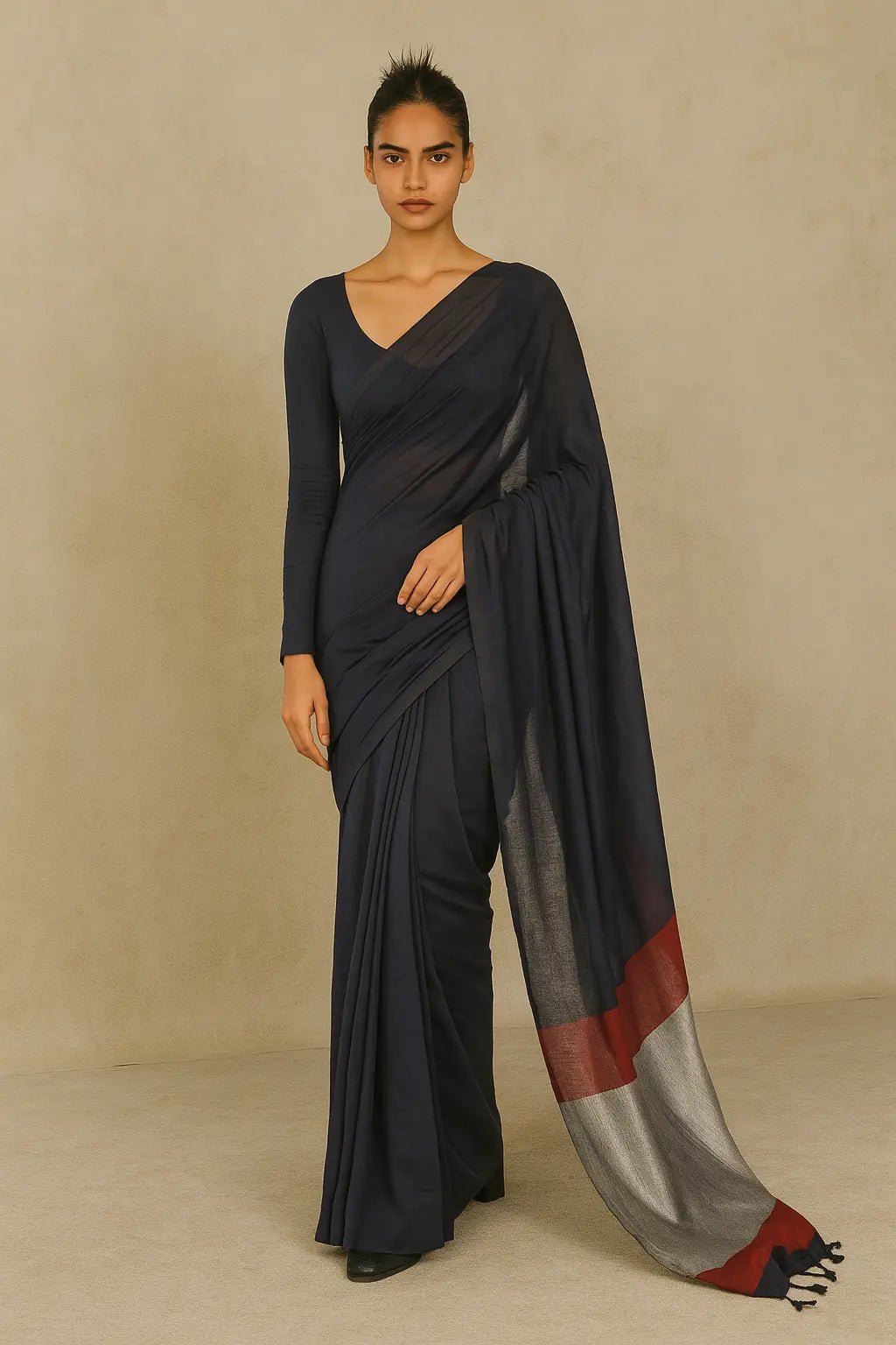 ROYAL ECLIPS | Mul Cotton | Indidha Saree