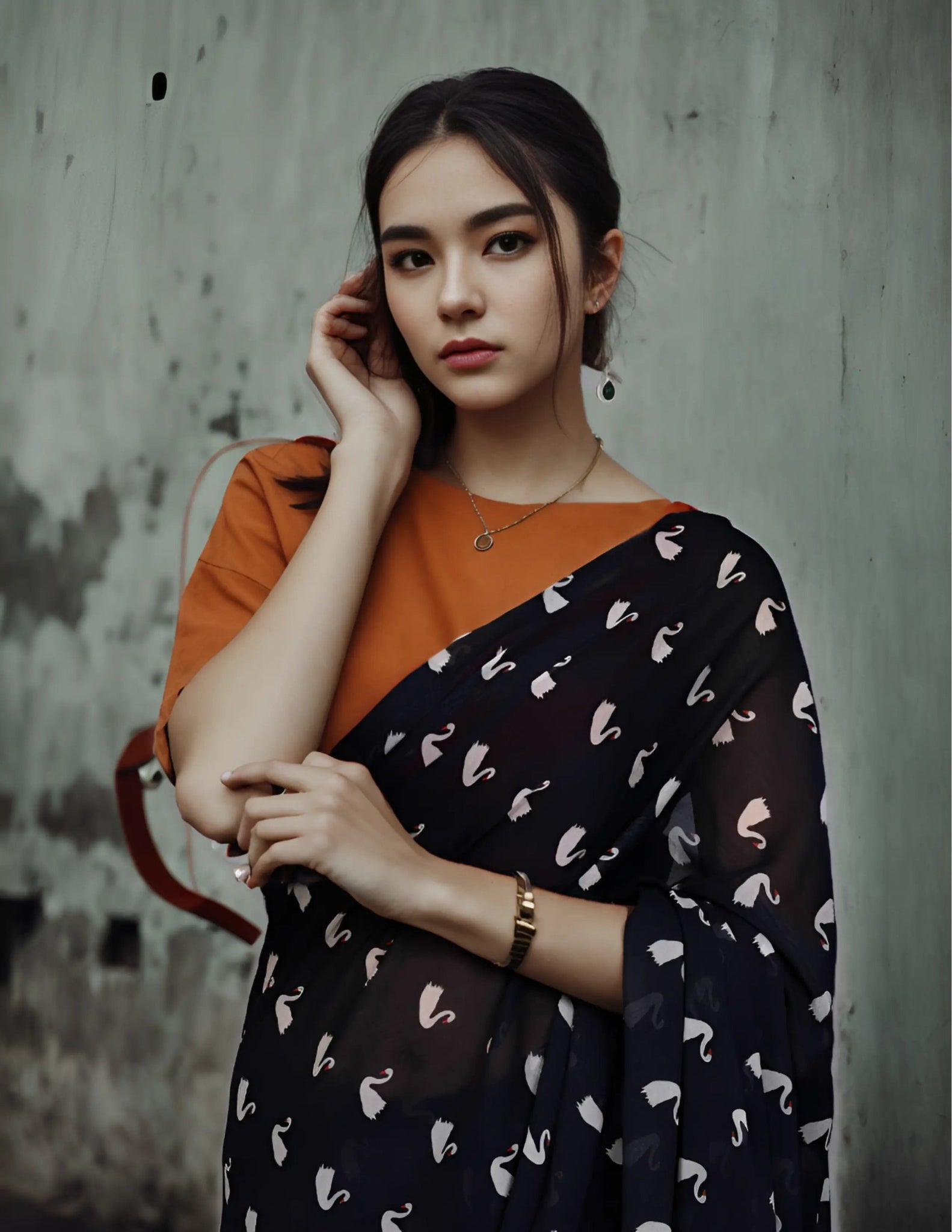 AMALTASH | Georgette | Indidha Saree