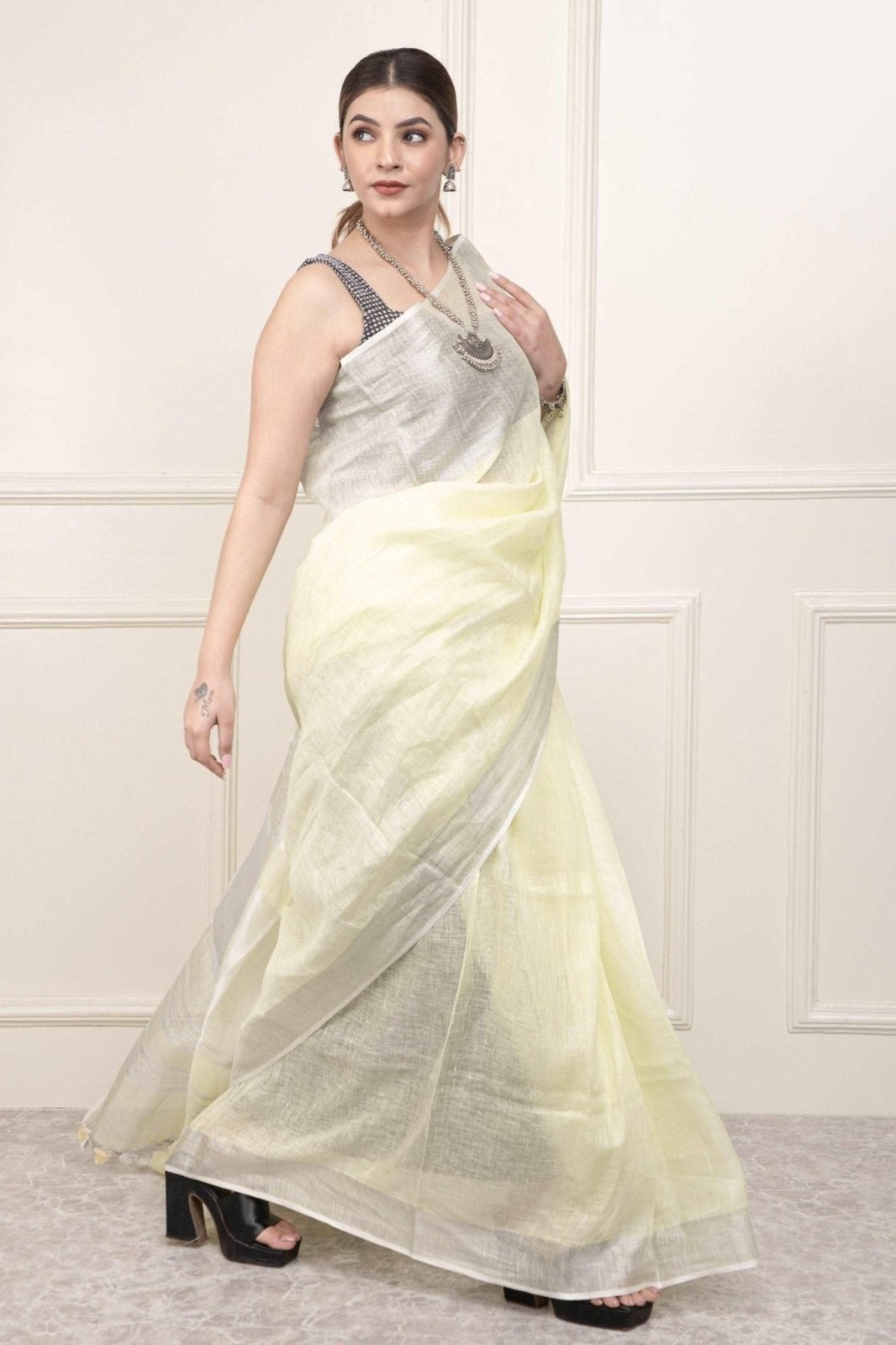 BREEZE | Linen | Indidha Saree