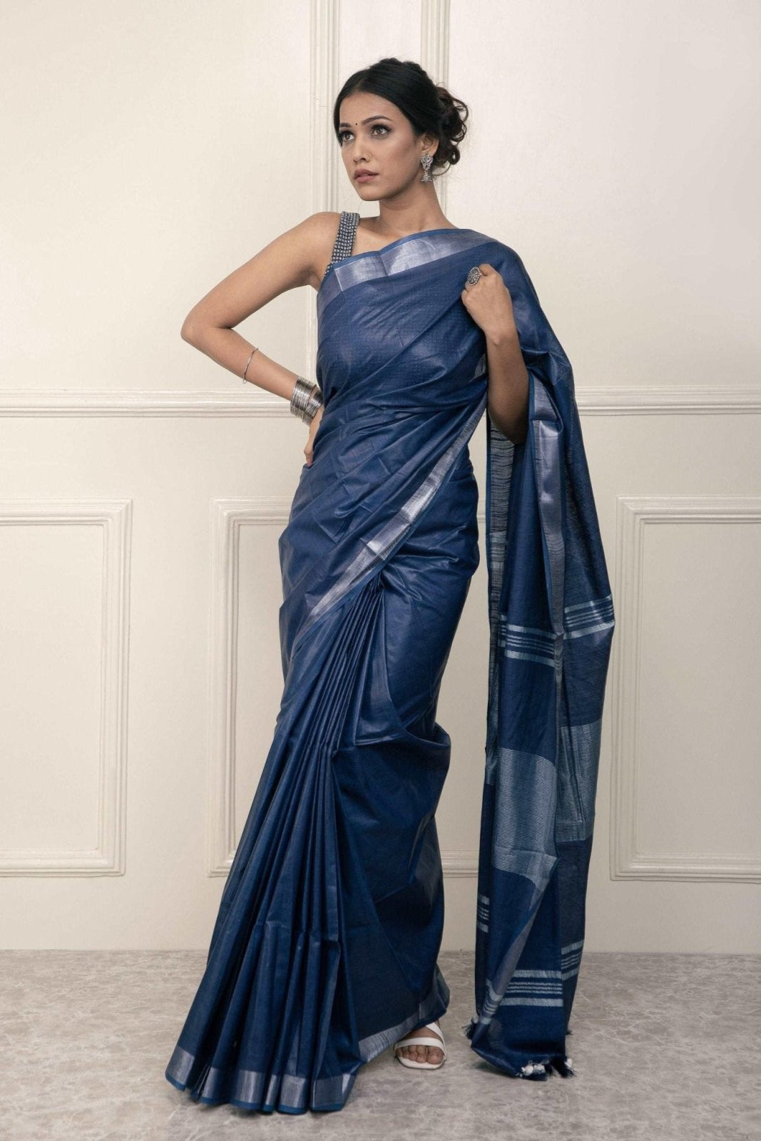 CHAKORI | Cotton Slub | Indidha Saree