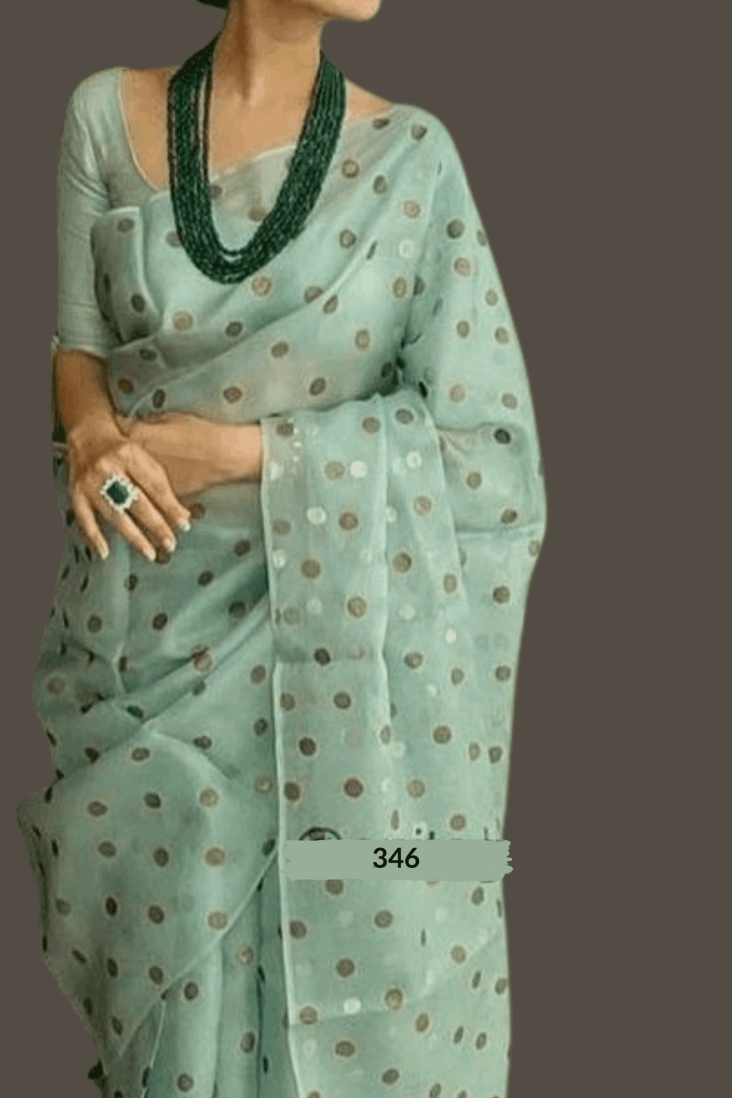 CHAND SITARA | Organza | Indidha Saree