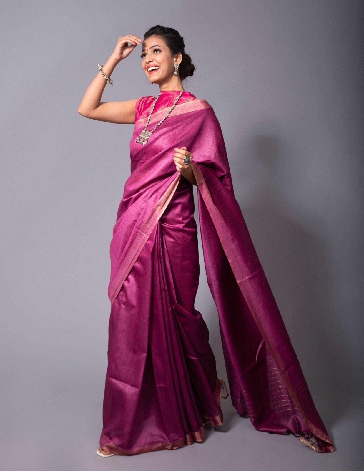 CHARM | Muga Silk | Indidha Saree