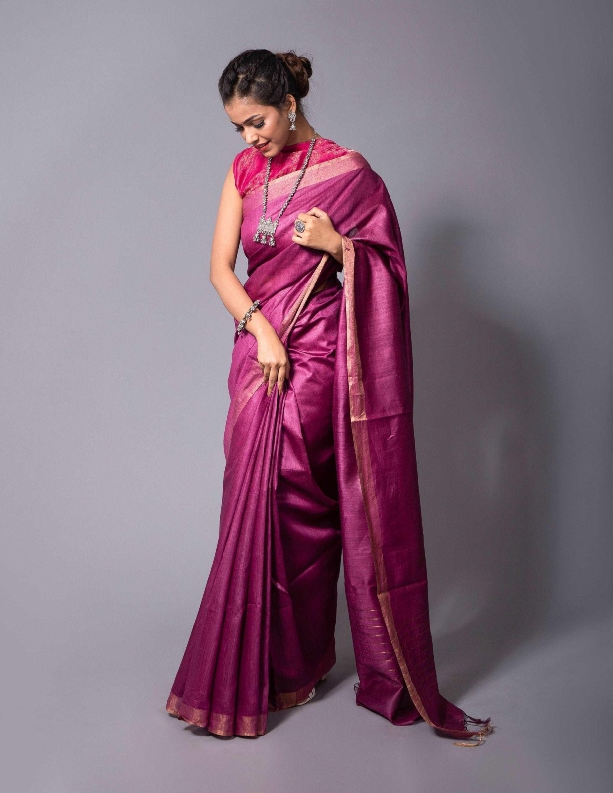 CHARM | Muga Silk | Indidha Saree