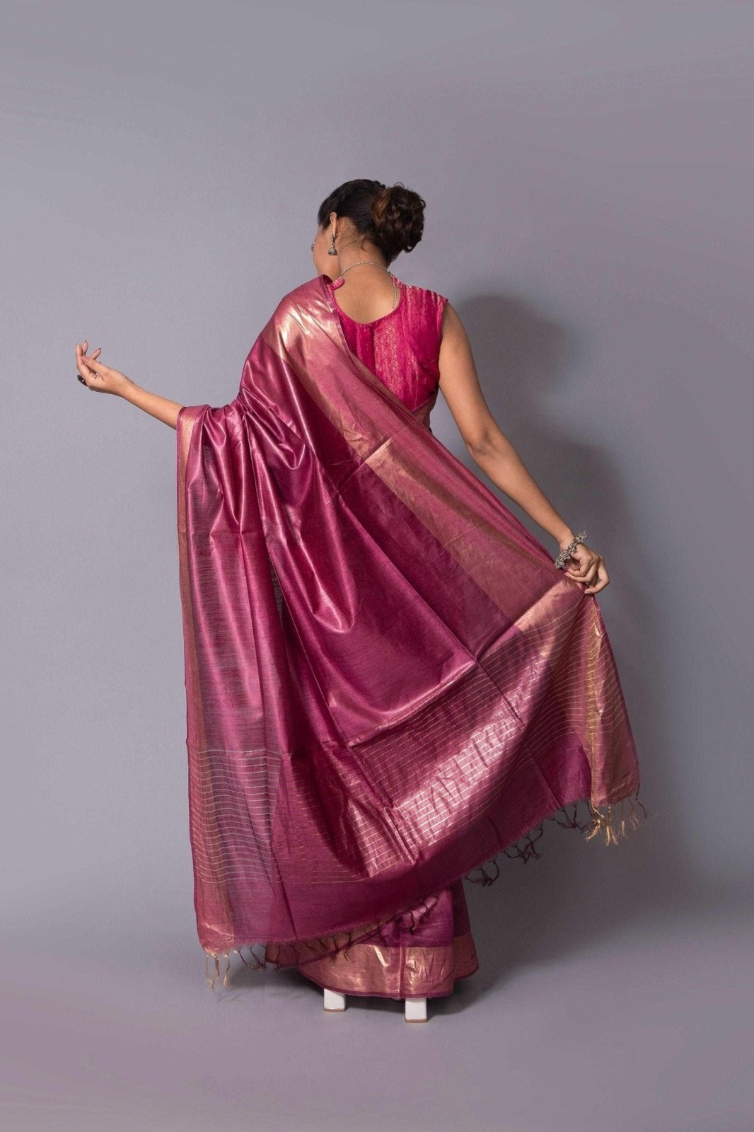 DAZZLE | Muga Silk | Indidha Saree