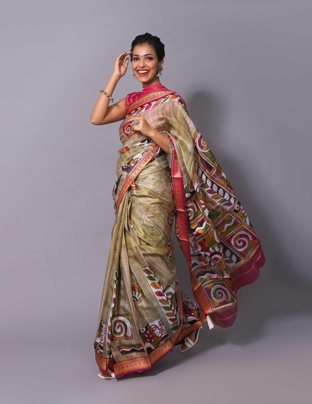 DEEP LOVE | Mulberry Silk | Indidha Saree