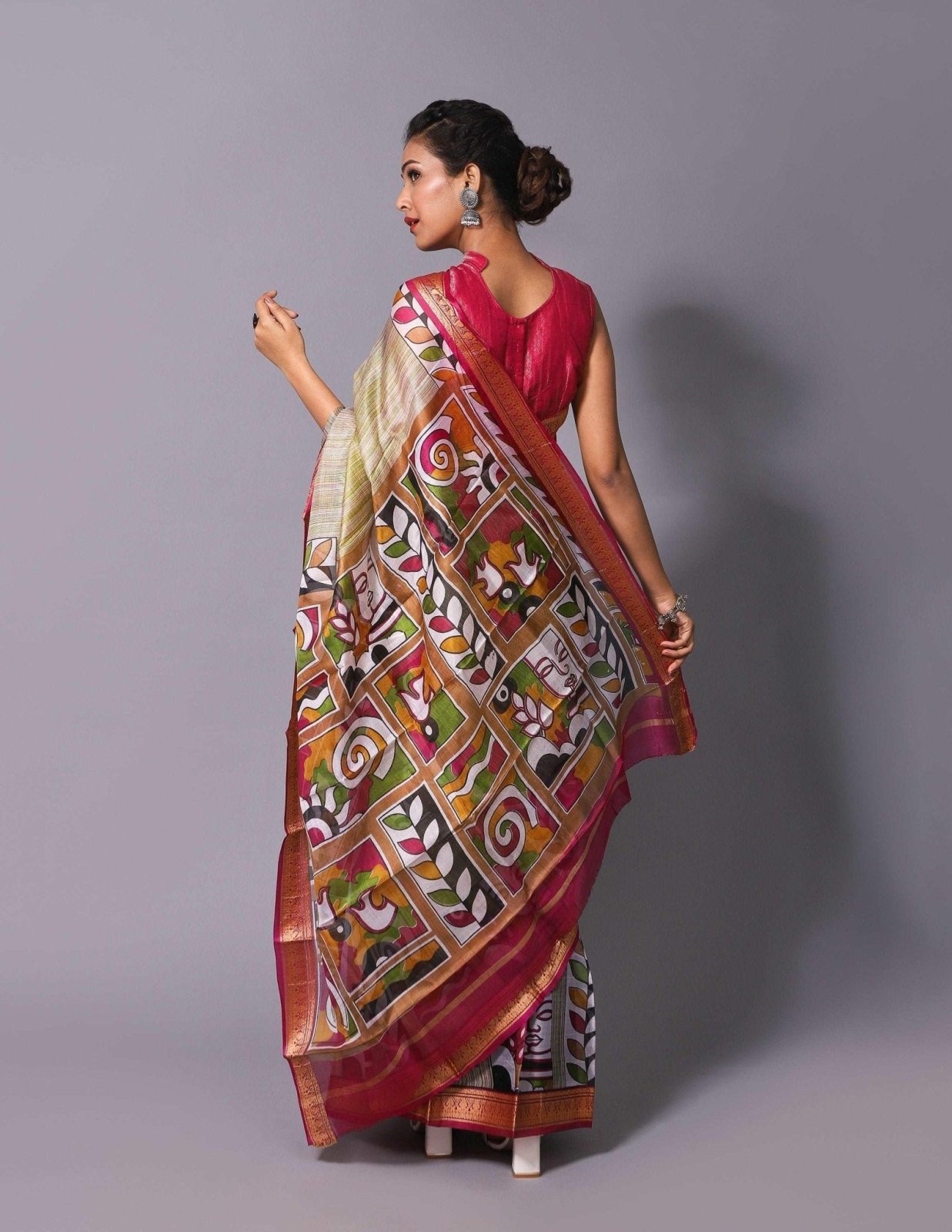 DEEP LOVE | Mulberry Silk | Indidha Saree