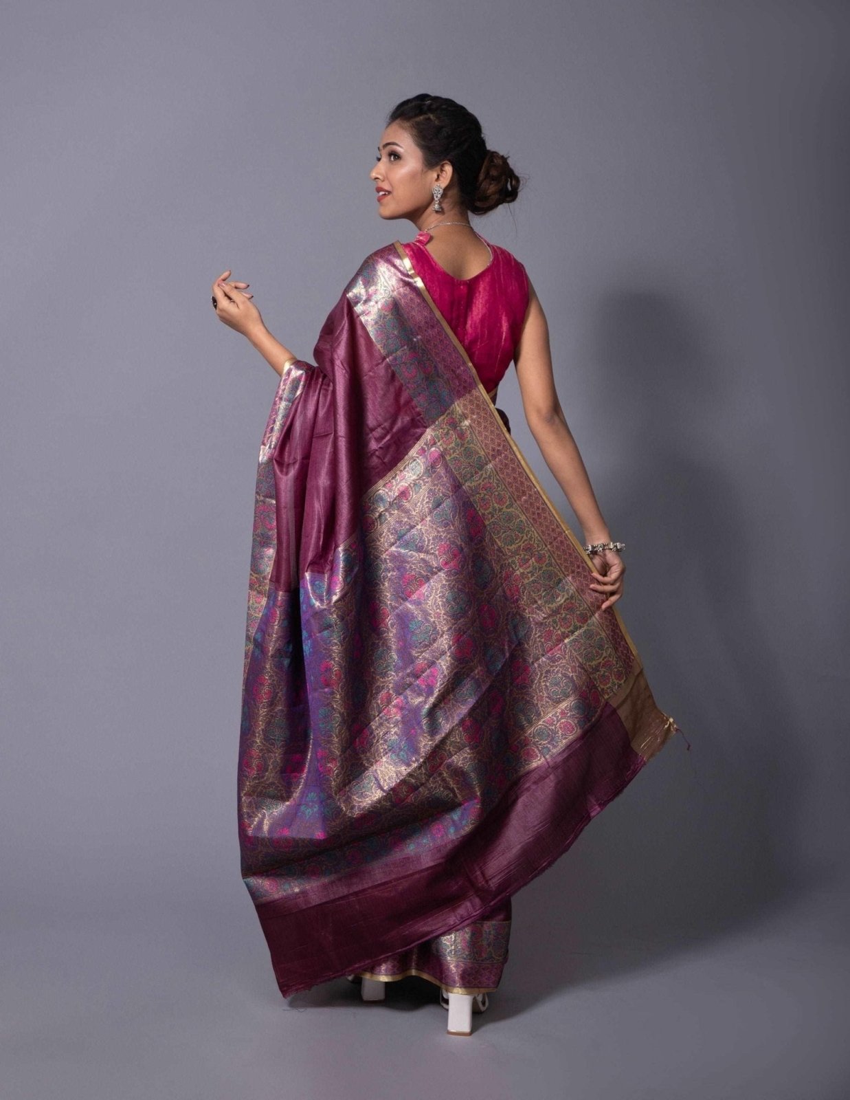 FIESTA | Muga Silk | Indidha Saree